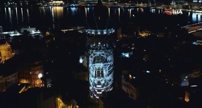 İstanbul’un Fethi’nin 568. yıldönümü ışık gösterileriyle kutlandı