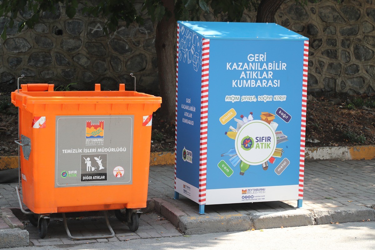 Zeytinburnu’nda 2 yılda 62 ton atık geri dönüştürüldü