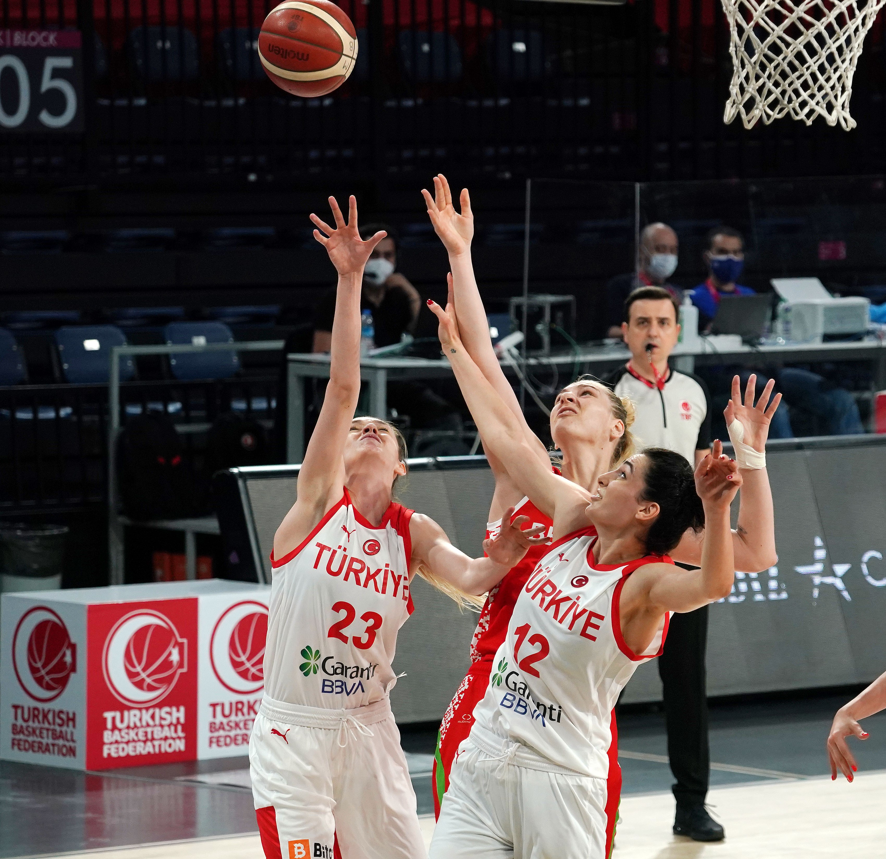 Hazırlık maçı: Türkiye: 56 - Belarus: 52