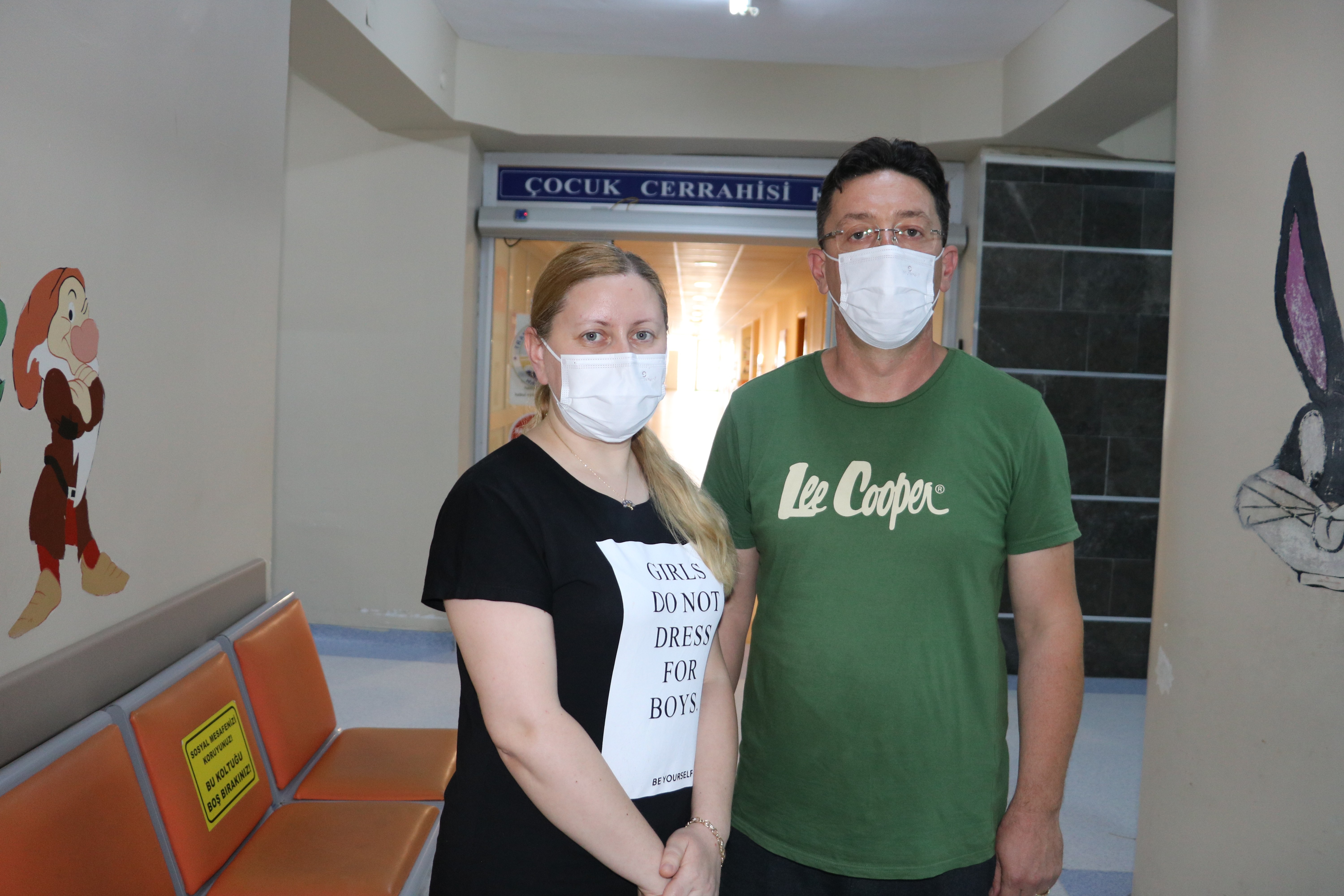 Hastanede ameliyat olup, LGS sınavına girdi