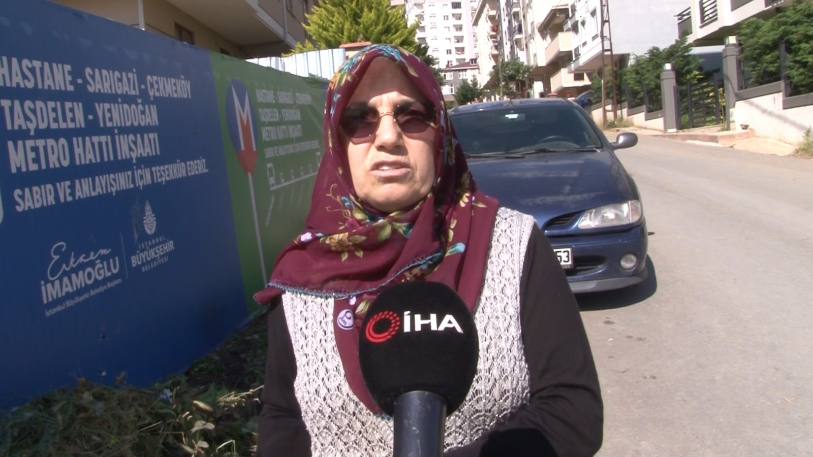 Sancaktepe-Yenidoğan metro hattının yapımının durdurulmasına vatandaşlardan tepki