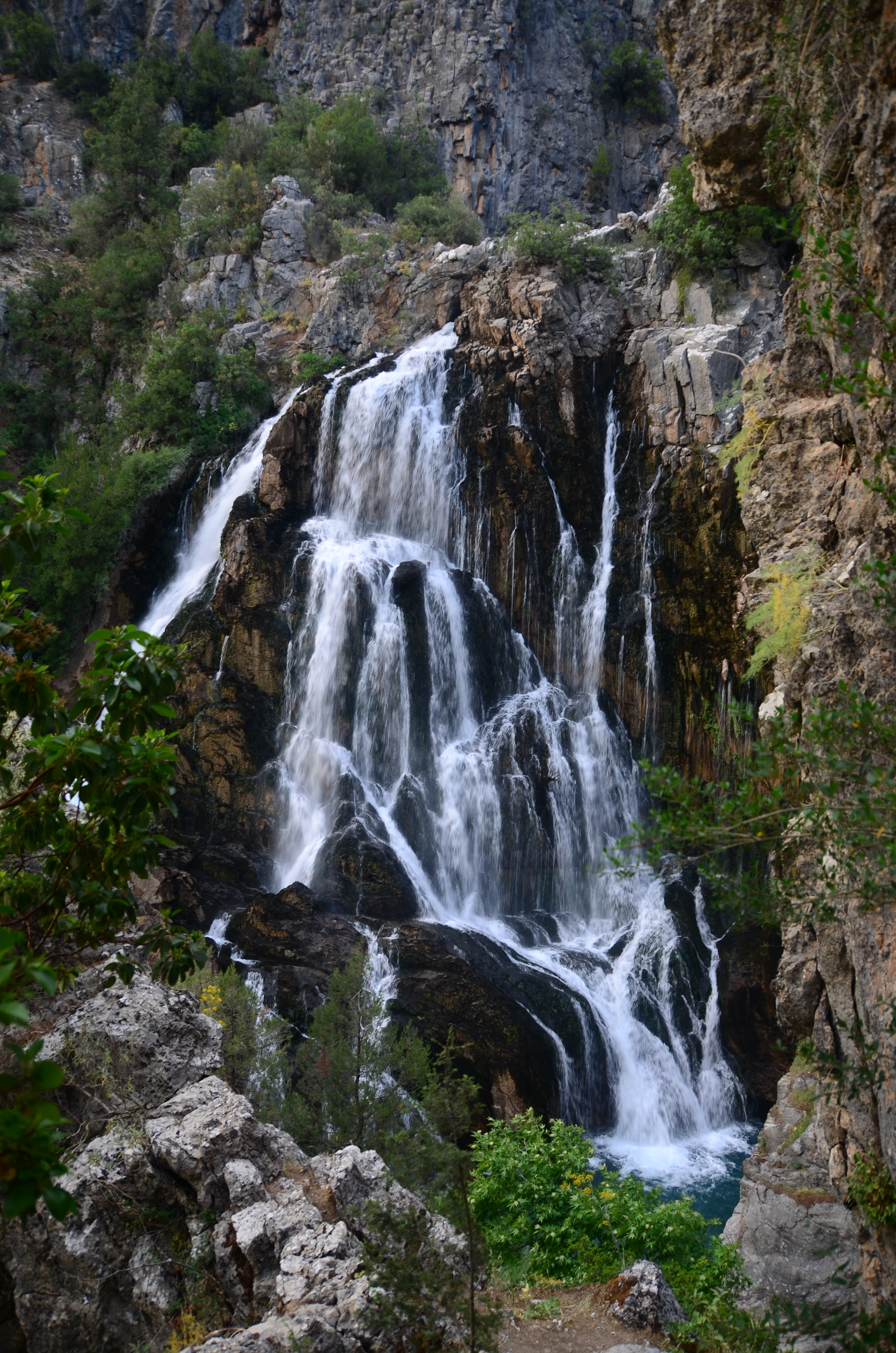 Antalya’nın gizli güzelliği 'Uçansu Şelalesi'