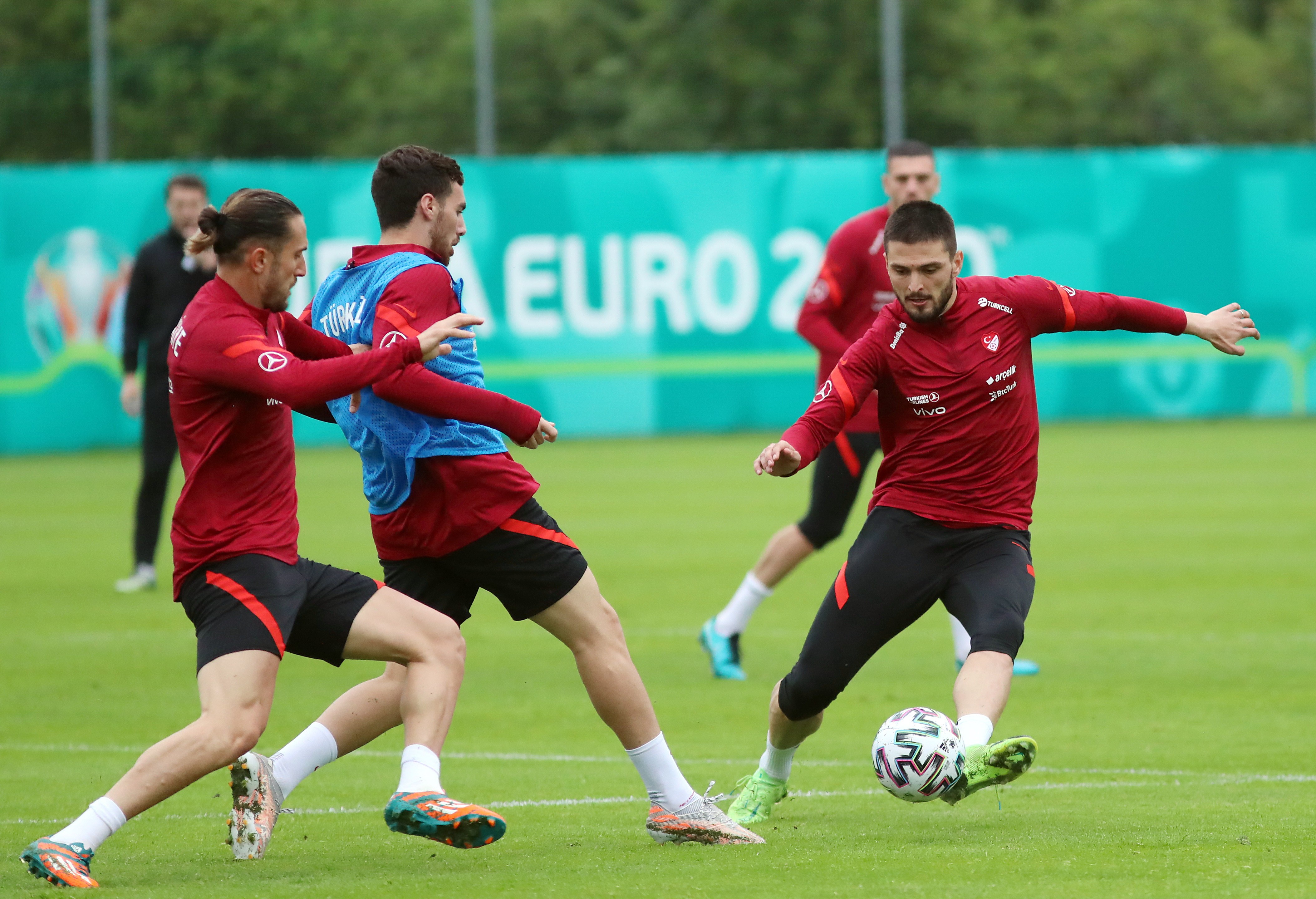 A Milli Takım, İtalya maçı hazırlıklarını sürdürdü