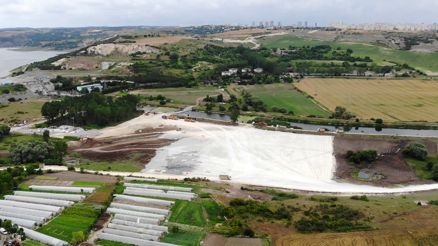 Kanal İstanbul güzergahında hummalı çalışma