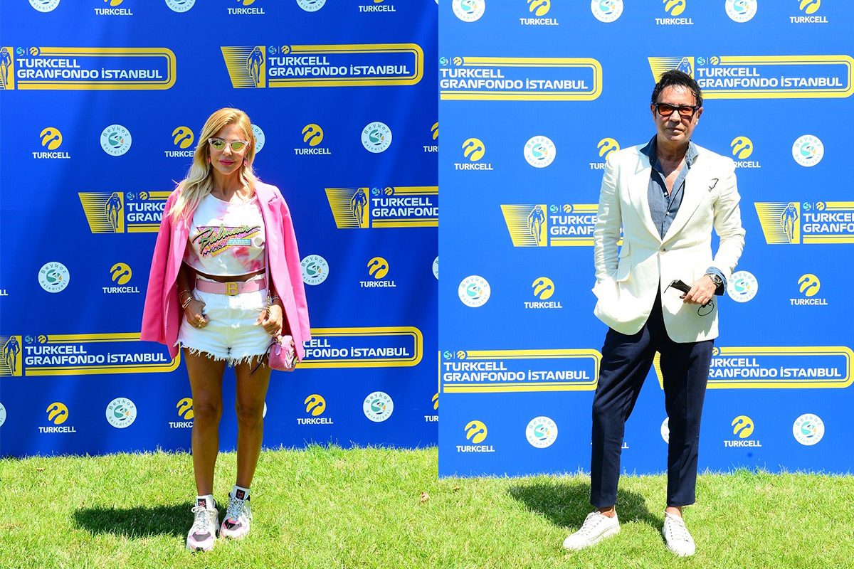 Bisikletsever ünlü isimler Turkcell GranFondo İstanbul’da buluştu