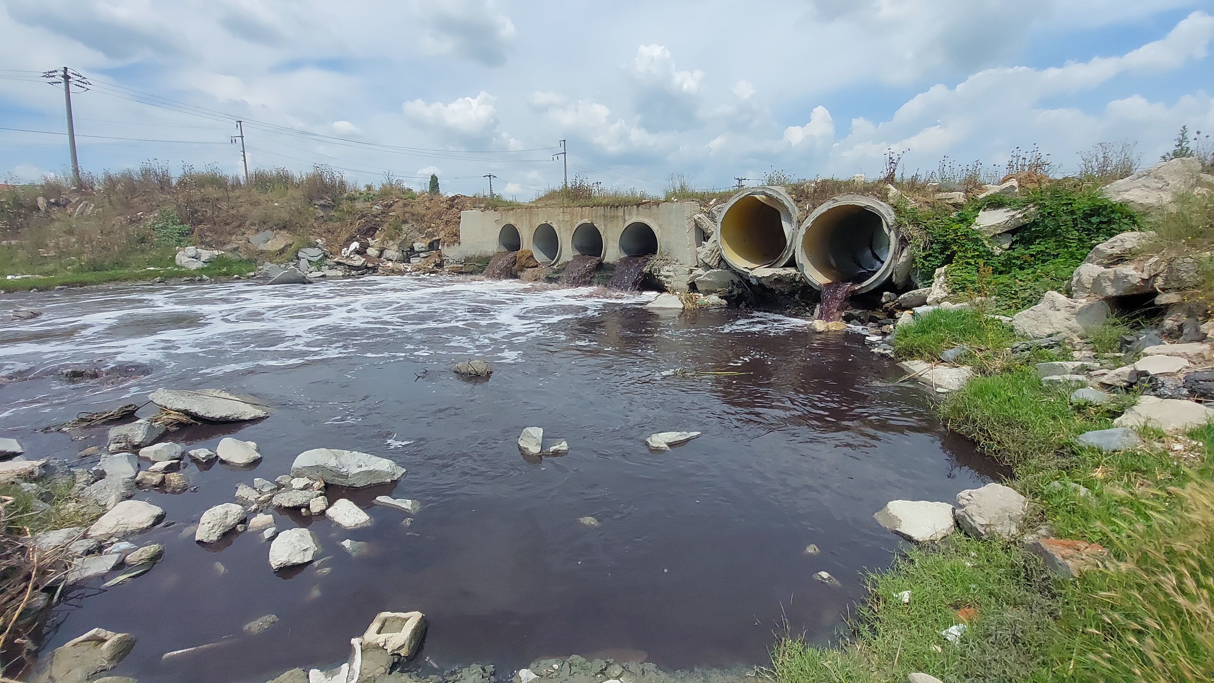 Ergene’yi kurtarma çalışması sürerken, 5 fabrika kapatılarak 450 bin lira ceza uygulandı
