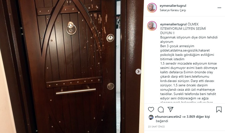 Eşinden şiddet gören talihsiz kadın yardım çağrısı yaptı: 'Yaşamak istiyorum'