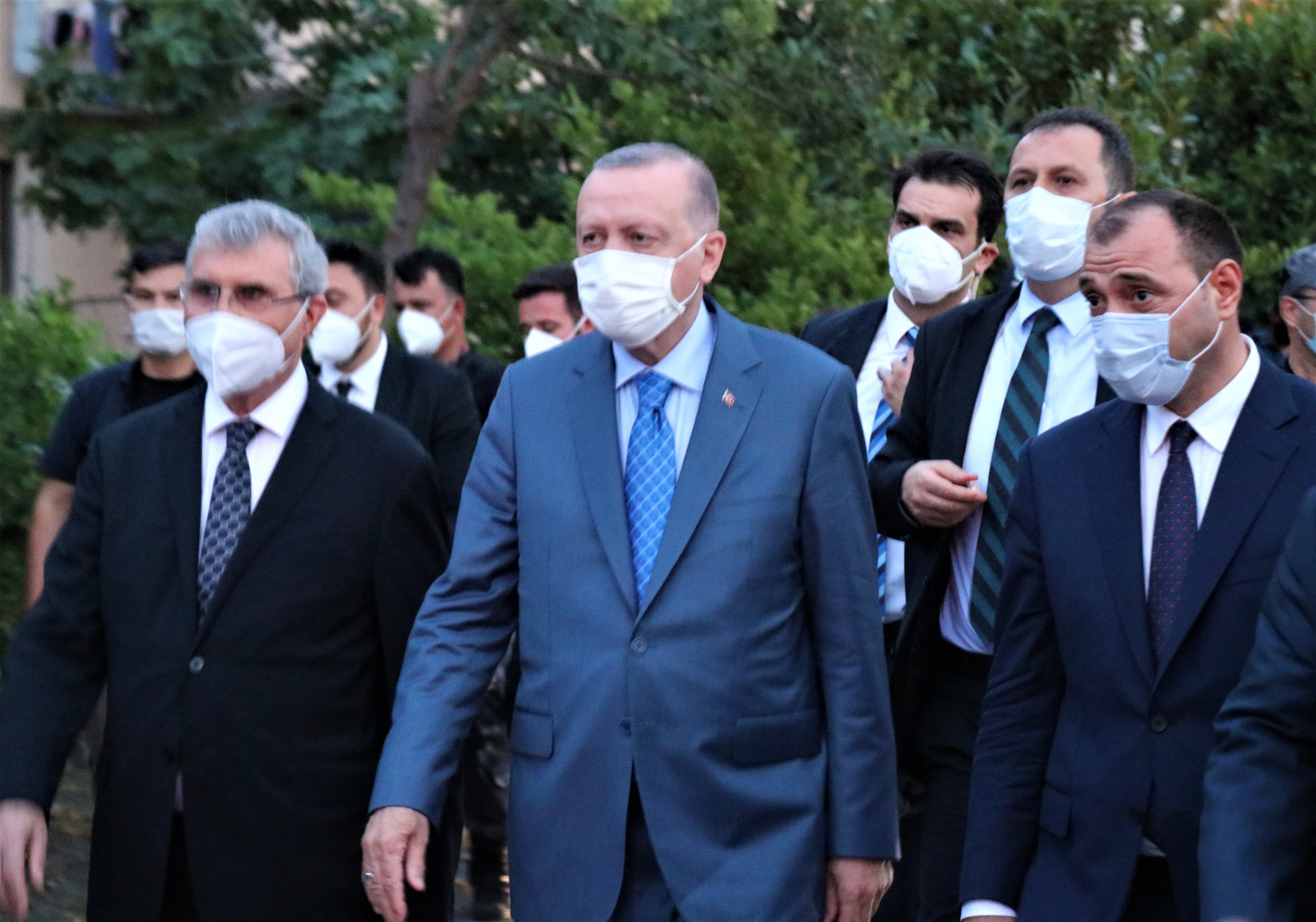 Cumhurbaşkanı Erdoğan’a sevgi seli