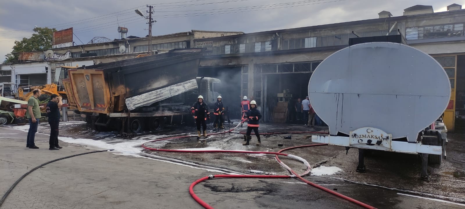 Malatya'da Özhan Sanayi Sitesi’nde patlama: 4 yaralı