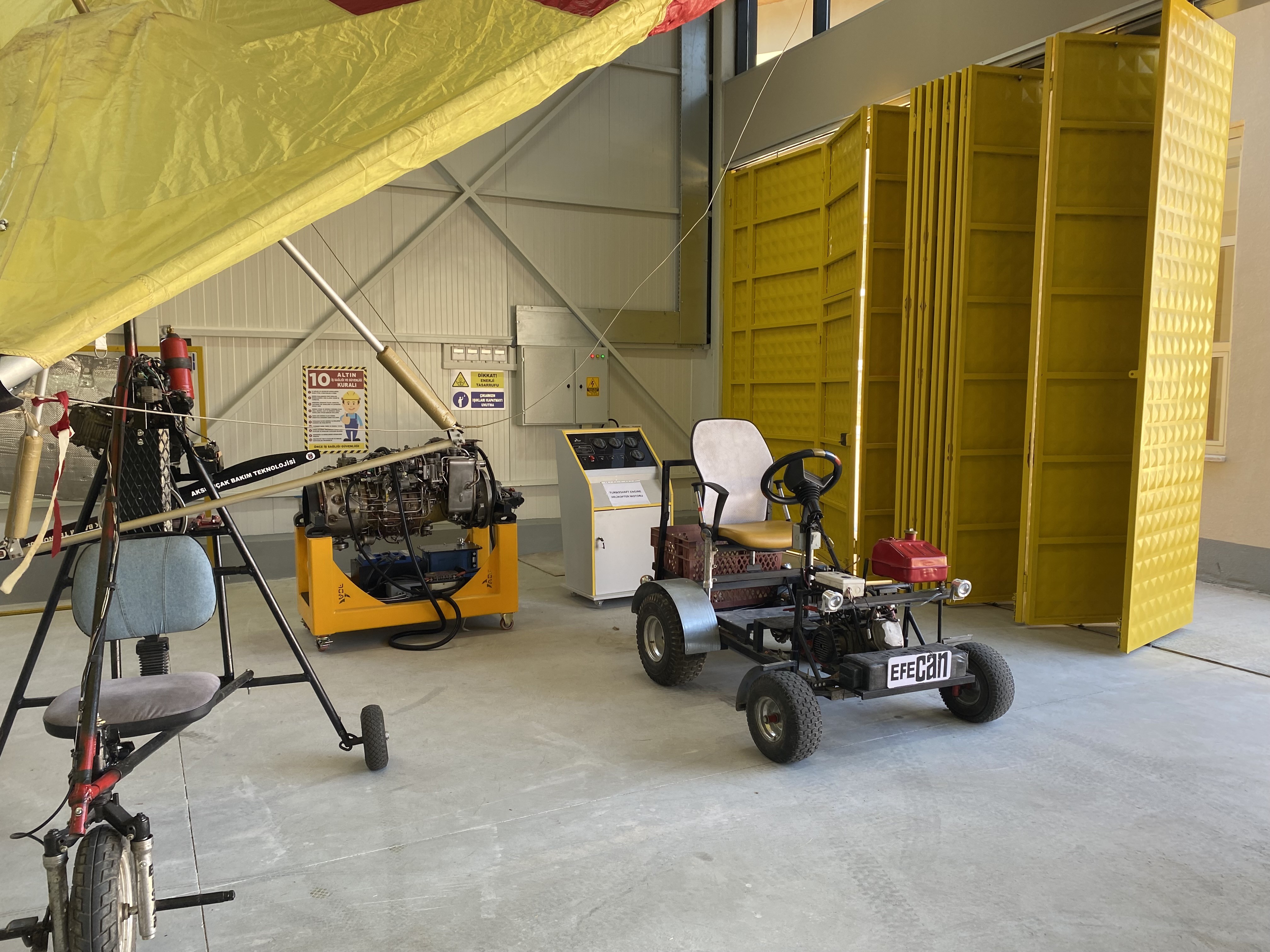 Pandemi döneminde hurda parçaları toplayıp üç ayrı araç yaptı