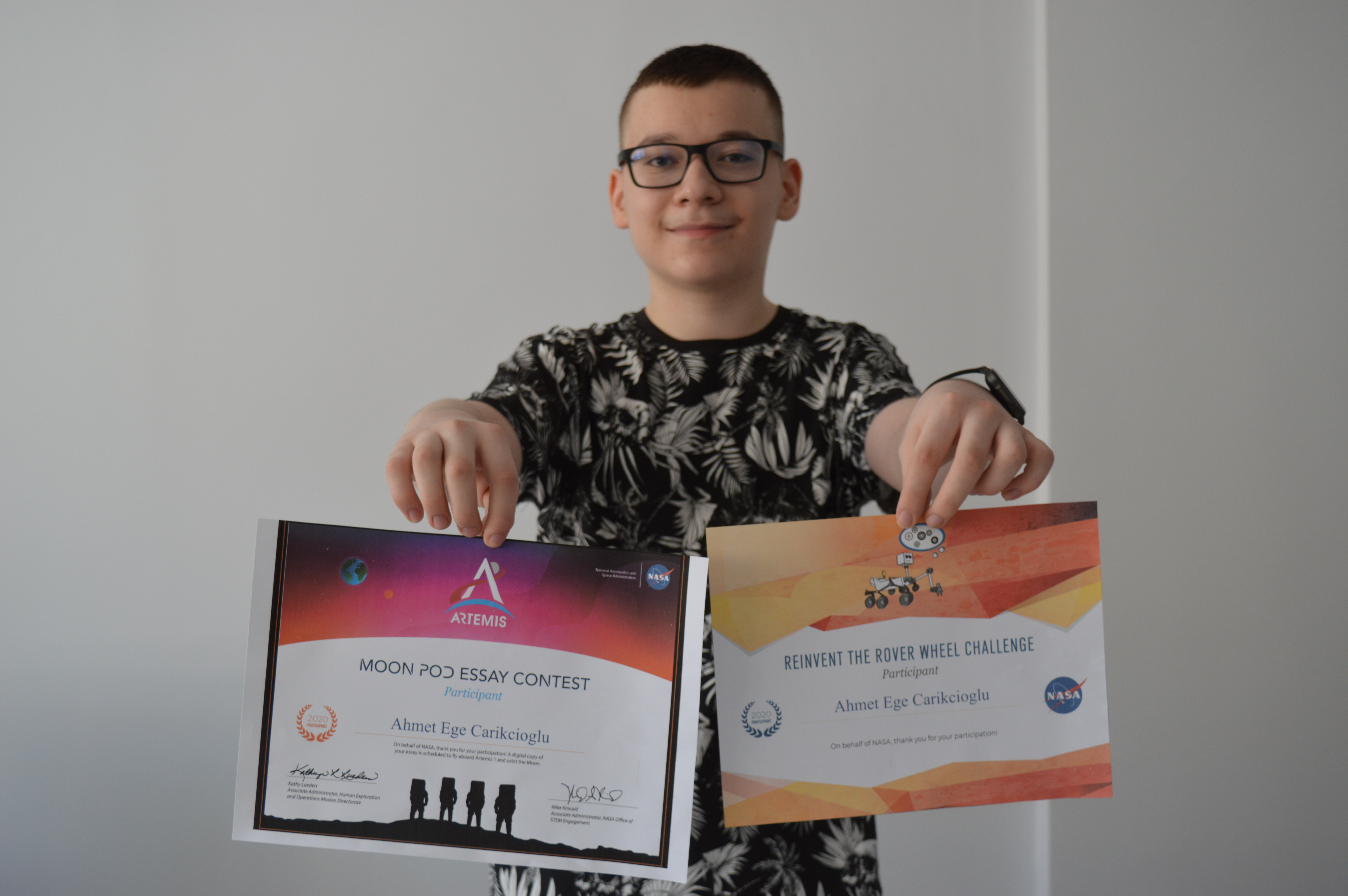 15 yaşında NASA’nın yarışmasında finalist olan ilk Türk