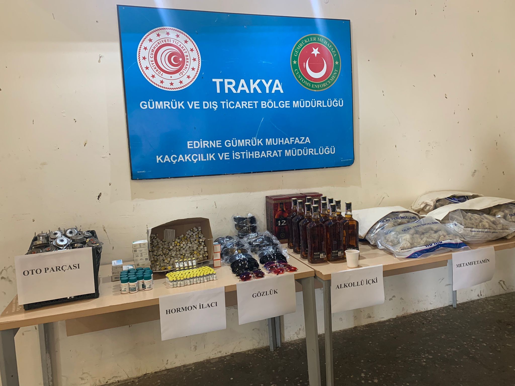 Edirne'de dev kaçakçılık operasyonu