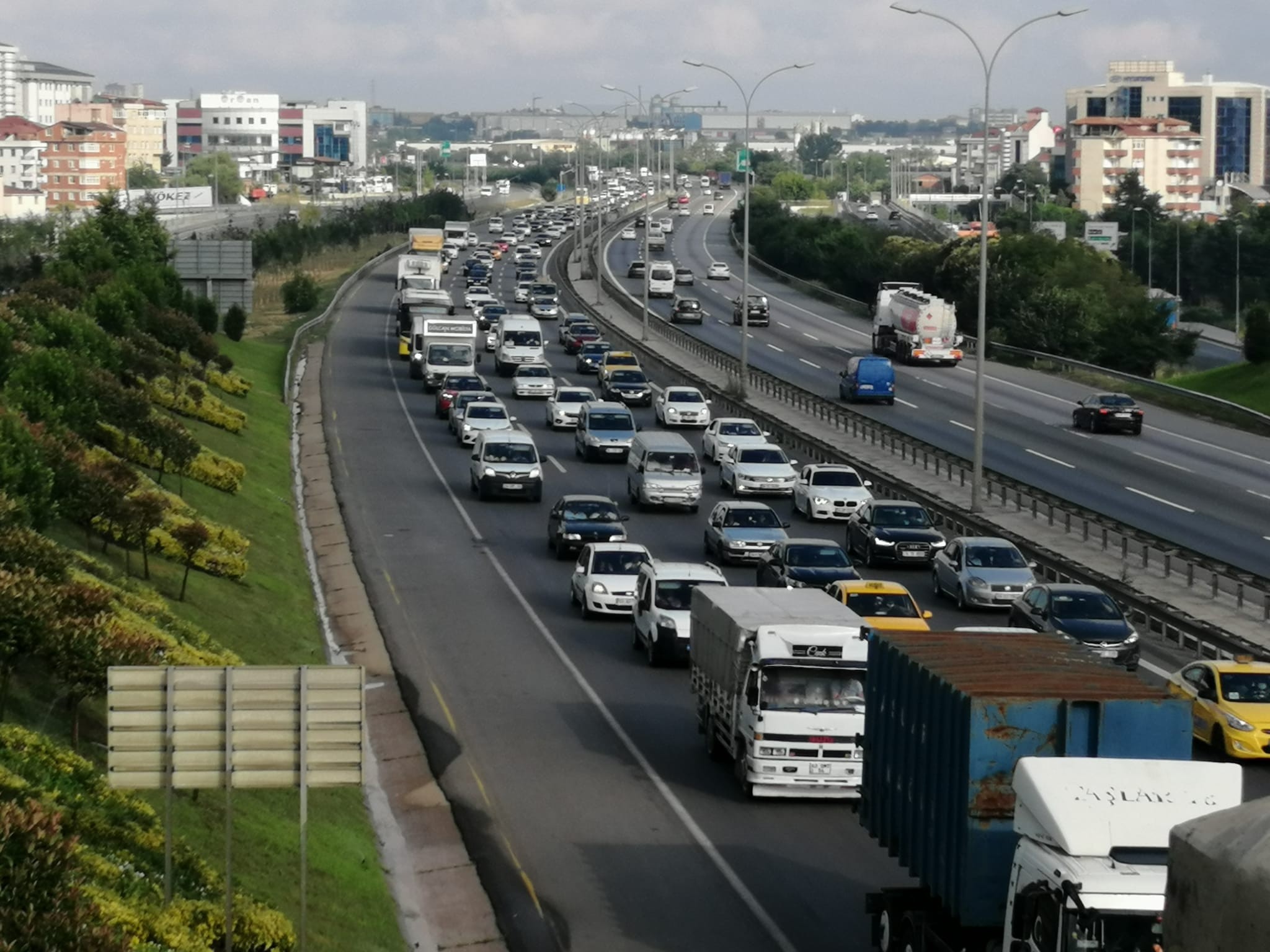 İstanbul'da bayram trafiği erken başladı