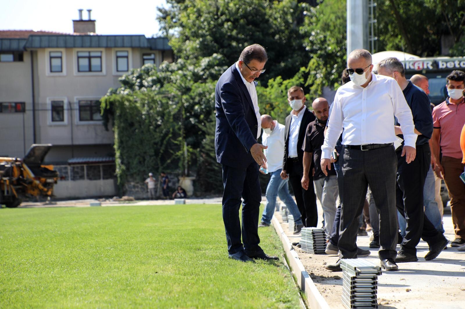 Eyüp Stadı, TFF kriterlerine uygun hale getiriliyor