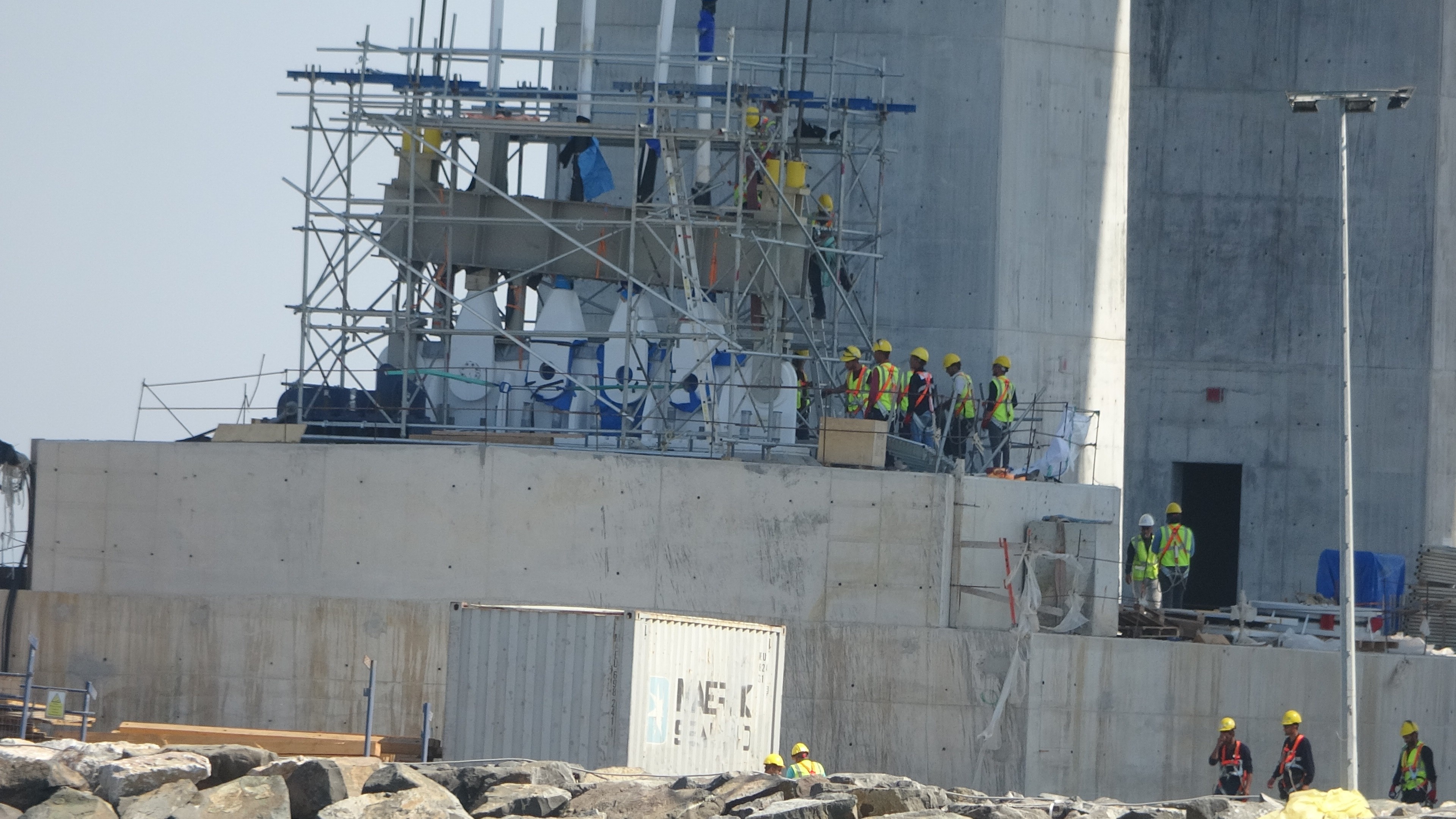 1915 Çanakkale Köprüsü’nün 3’üncü mega blok tabliye montajı başladı