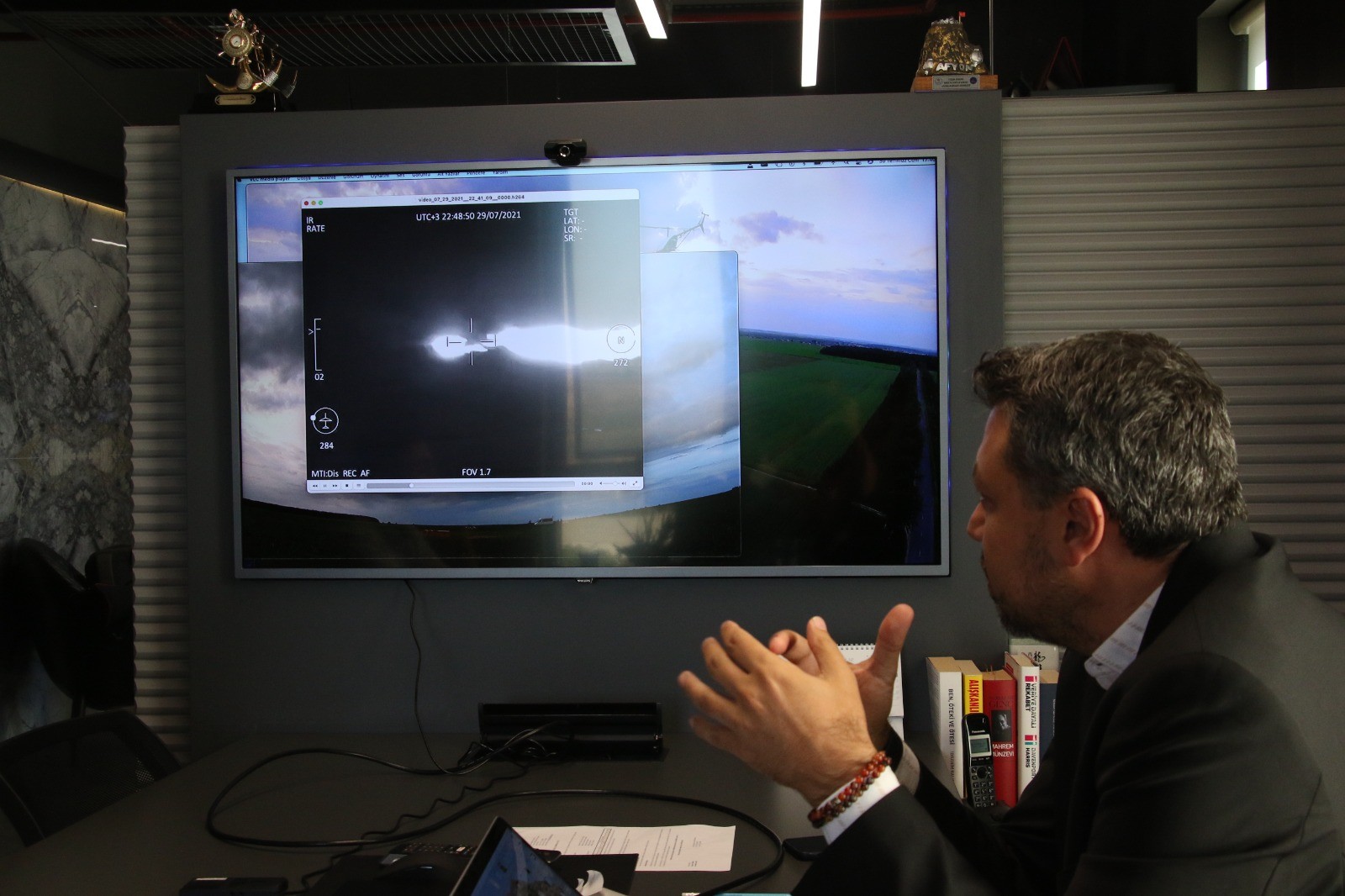 İnsansız helikopter Alpin Manavgat yangınında havadan anlık görüntü sağlıyor