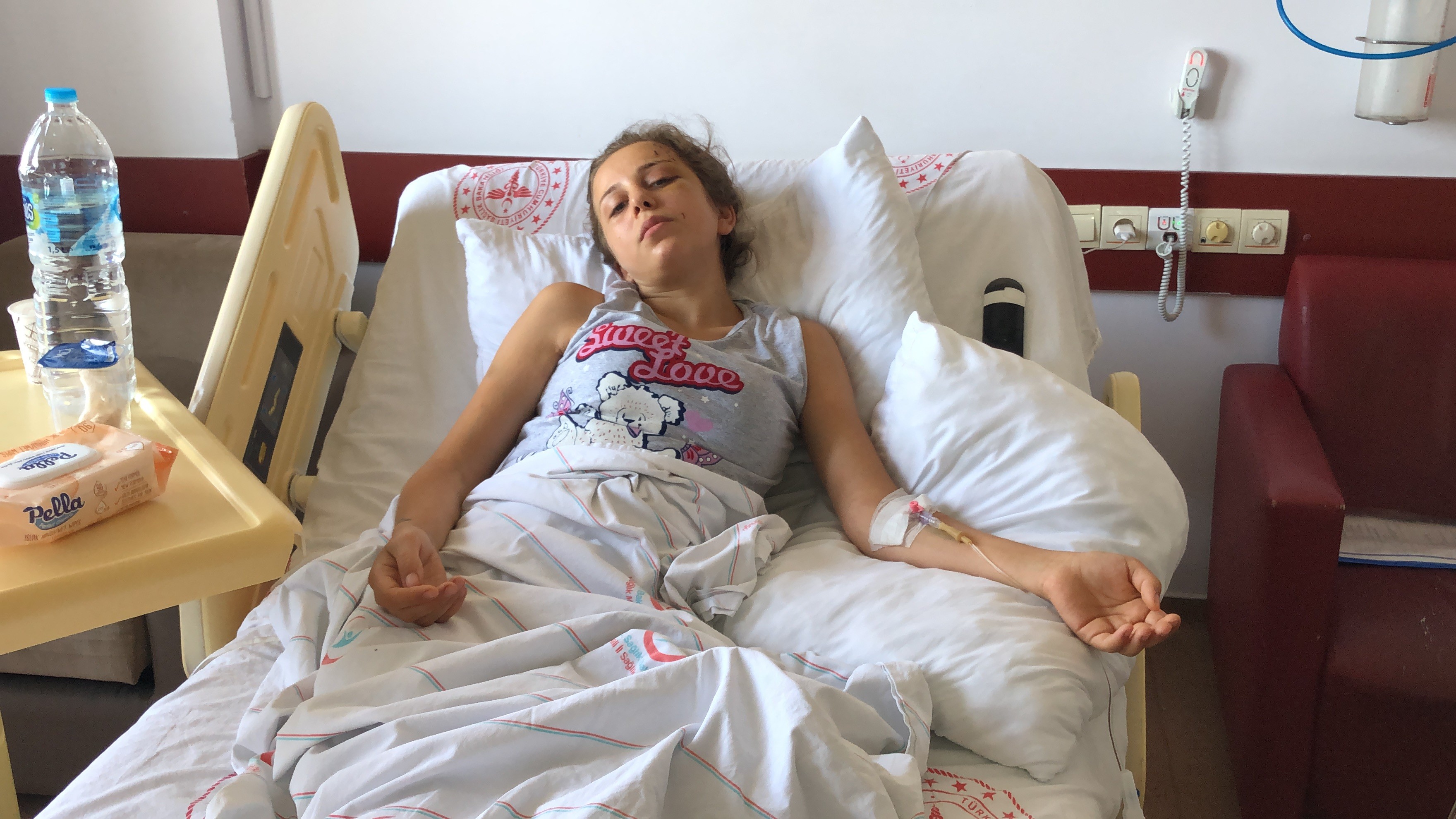 Eski eşi tarafından öldürülesiye darp edilen kadın konuştu: 'Sesimi duysunlar'