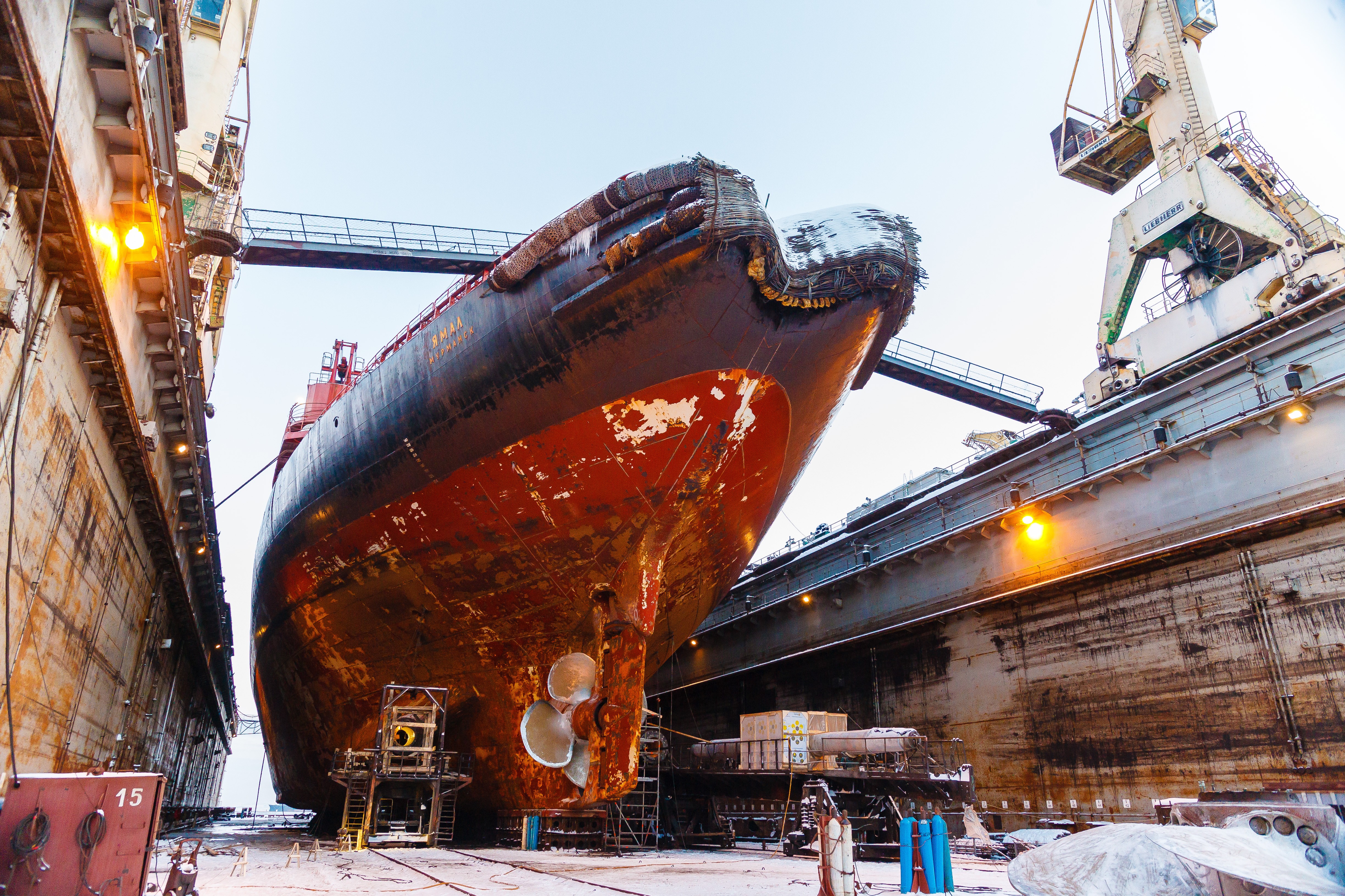 Türk tersanesi, Rus Nükleer Buzkıran Projesinde yüzer havuz inşa edecek