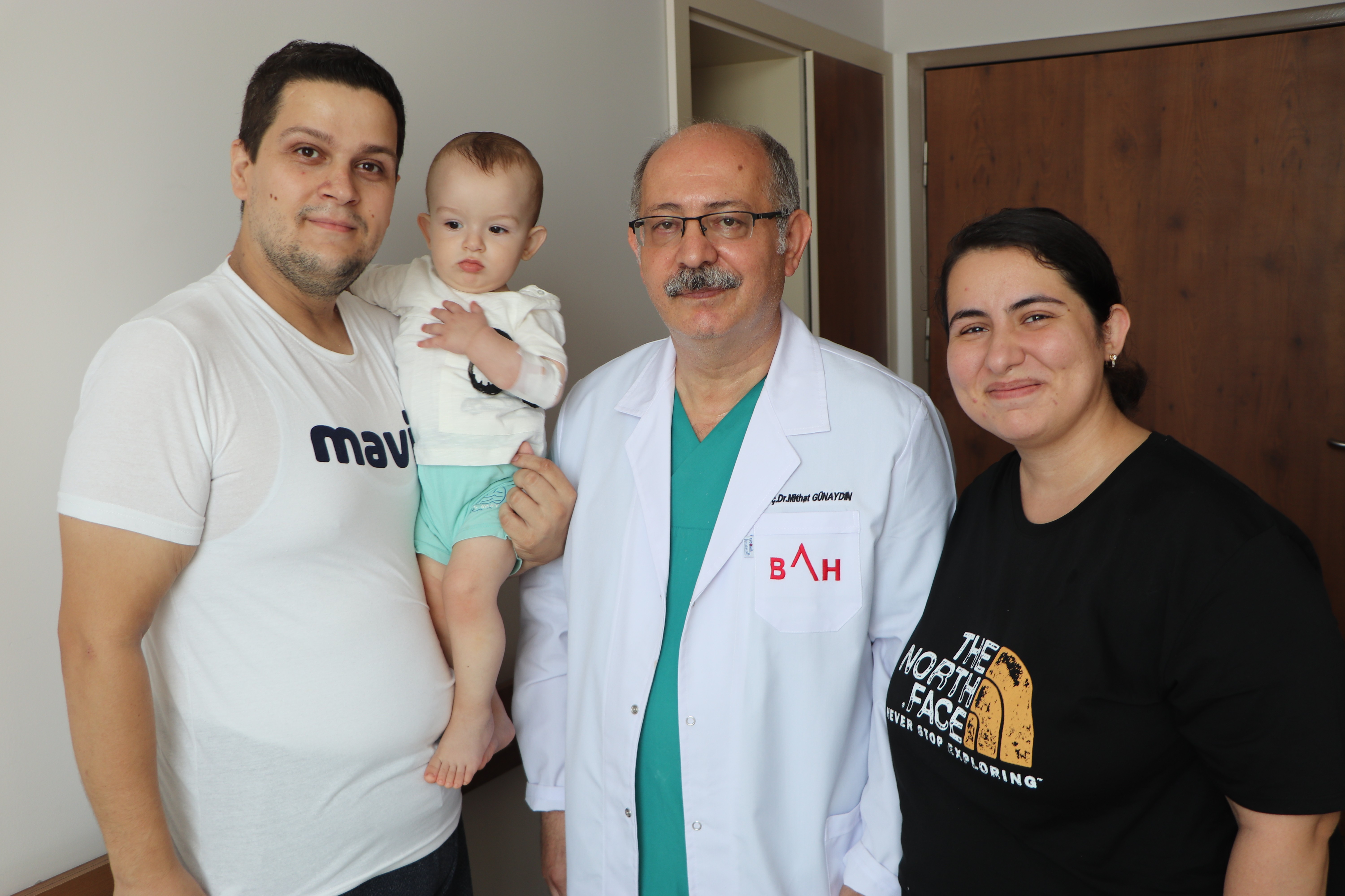 5 binde 1 görülen hastalığa yakalanan bebek erken müdahale ile iyileşti