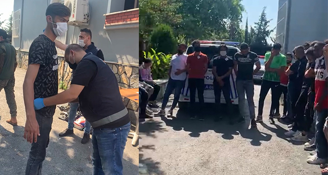 Beyoğlu’nda kaçak göçmen operasyonu: 35 yabancı şahıs yakalandı