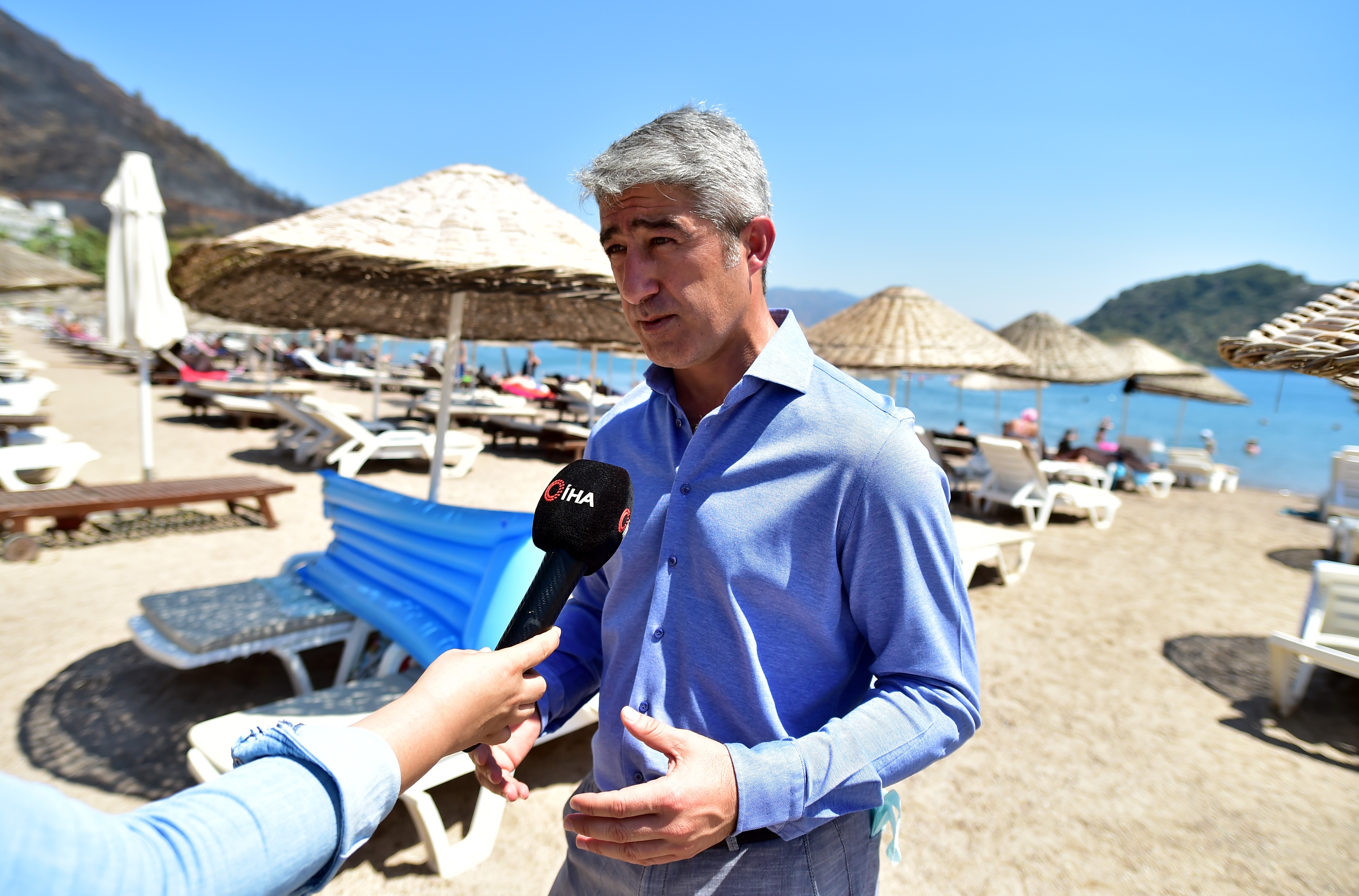 Marmaris’te hayat normale döndü