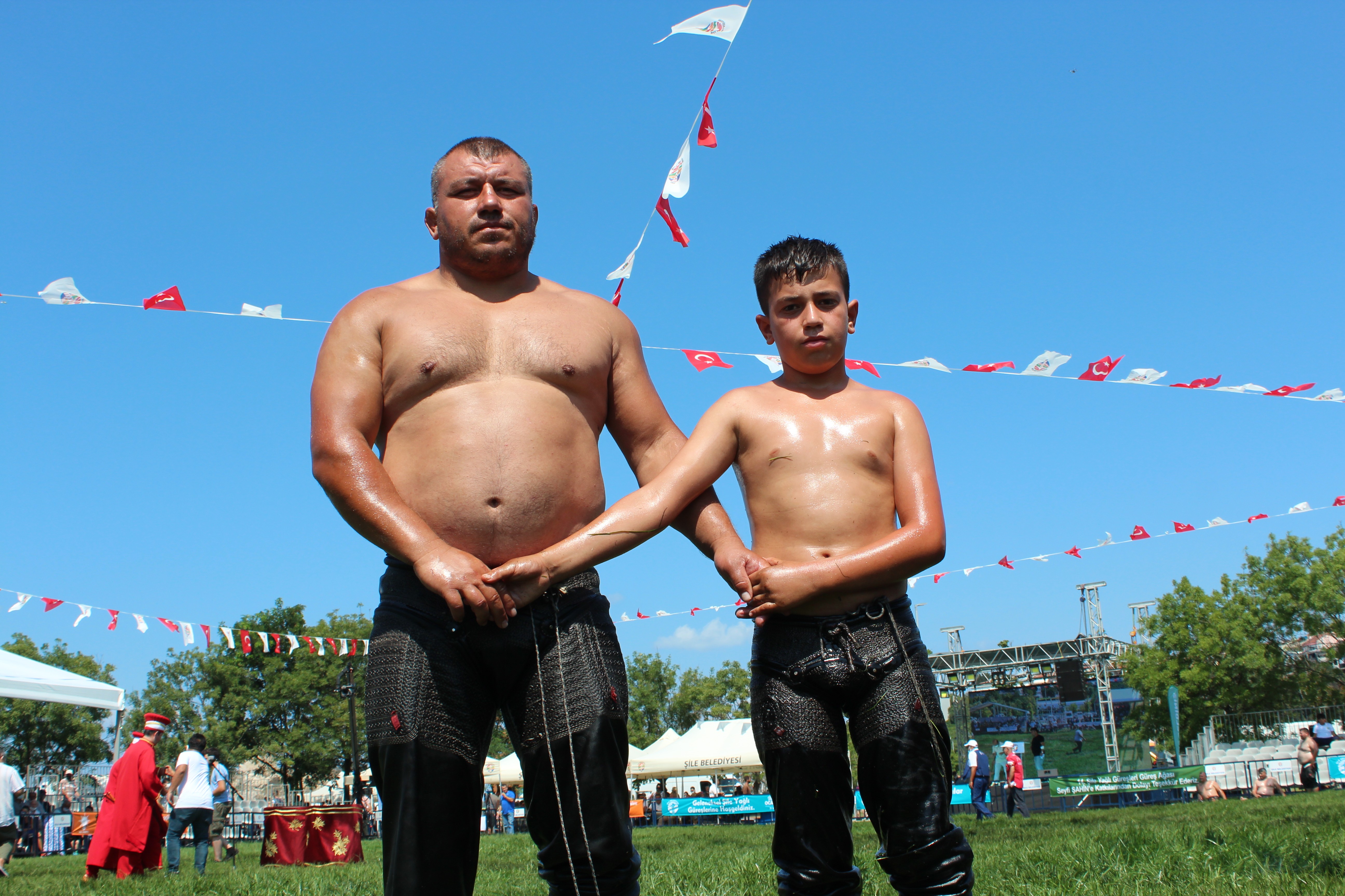 Şile'de pehlivanlar er meydanına çıktı