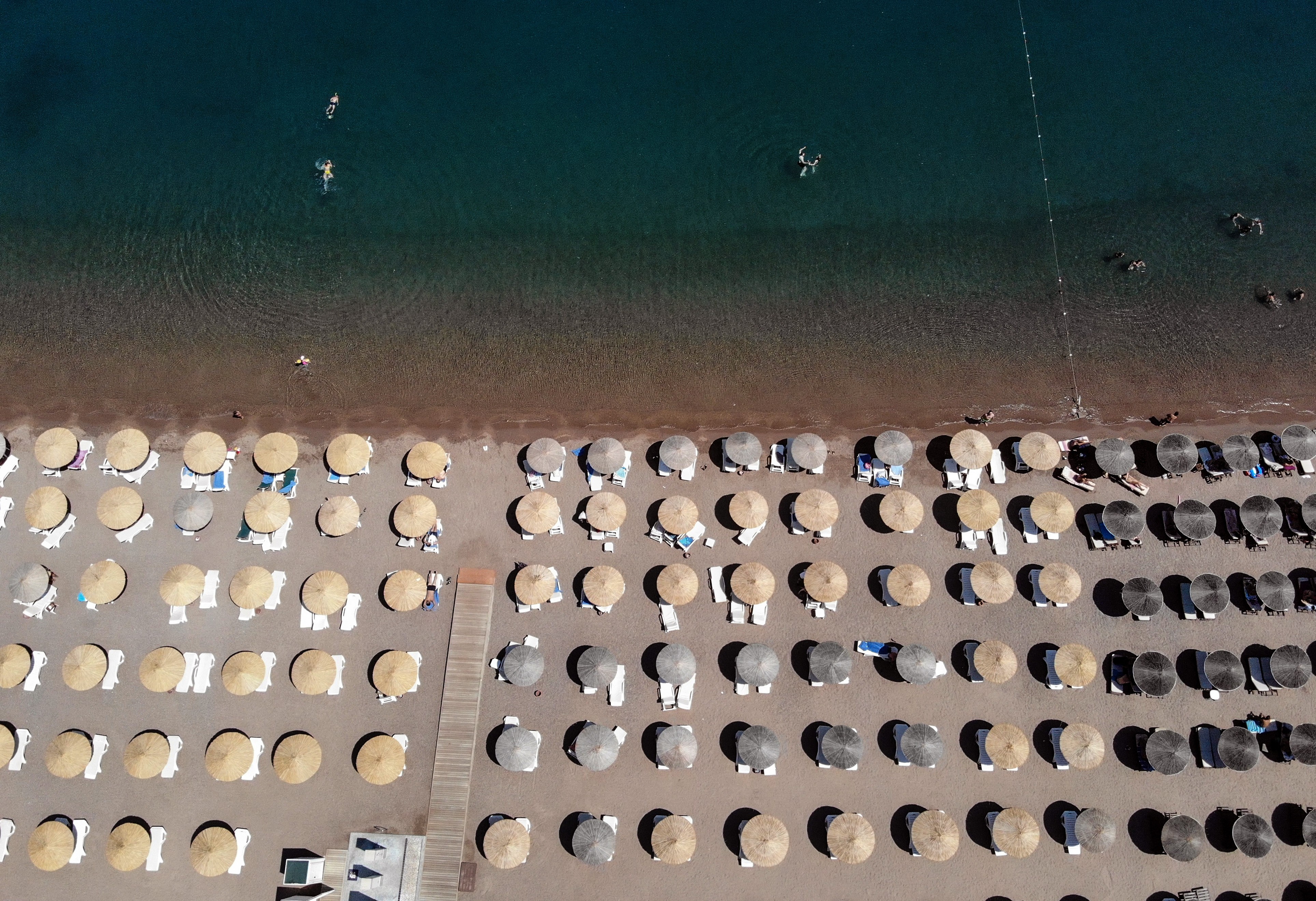 Marmaris’te hayat normale döndü