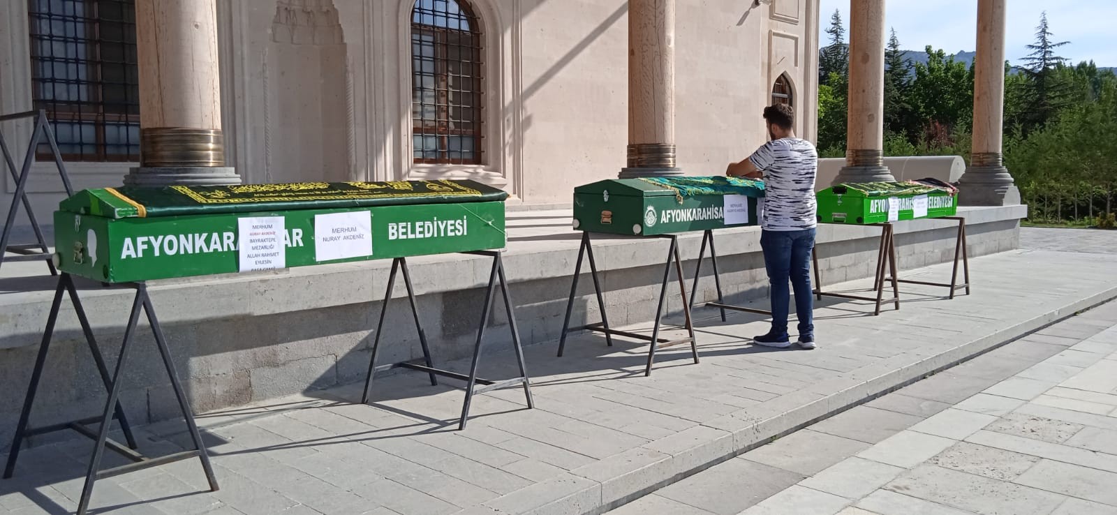 Afyonkarahisar’da 3 cenaze 3 acı