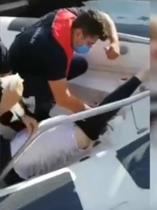 Sahil Güvenlik botu ile çarpışan tekne battı: 5 yaralı