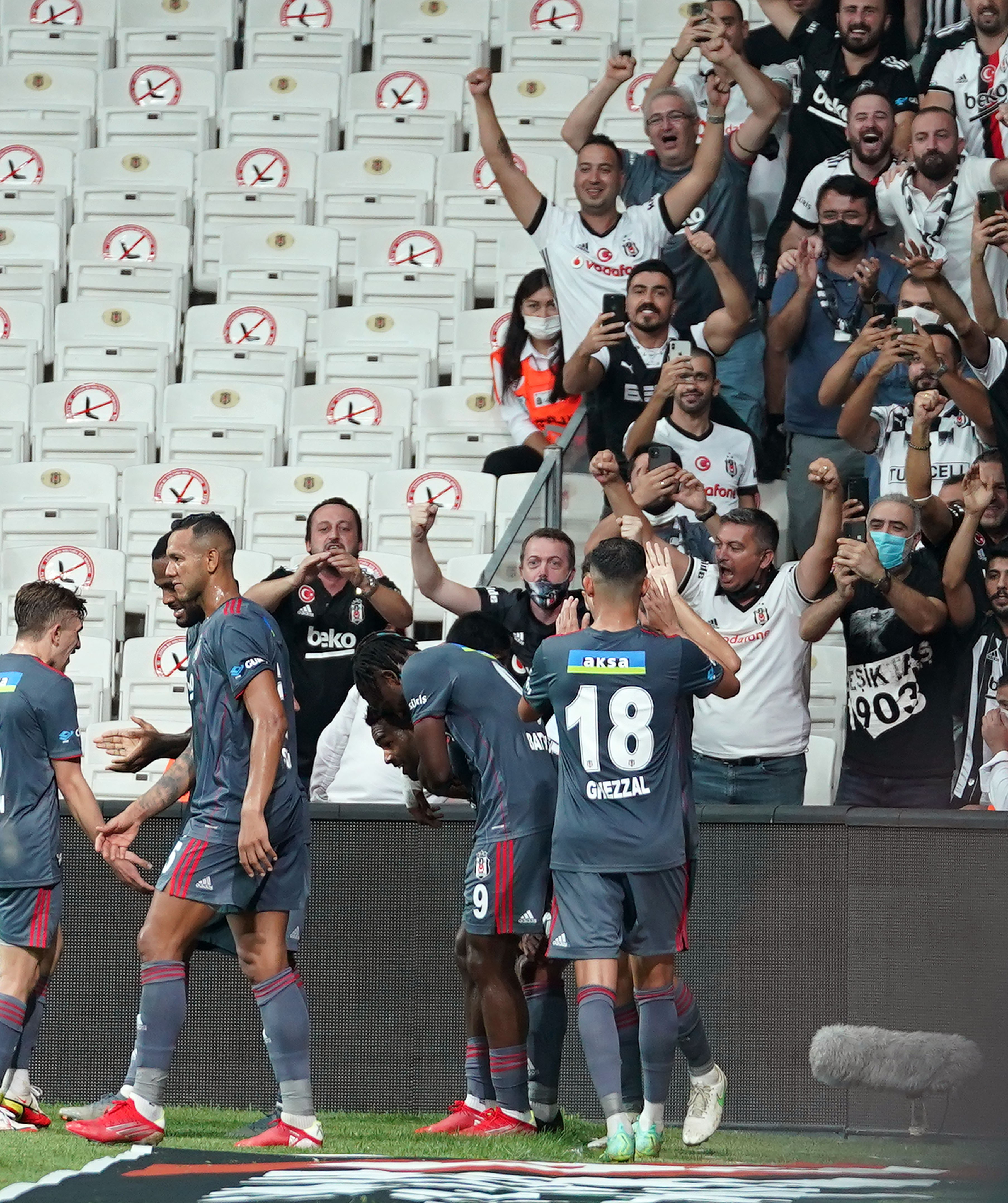 Süper Lig: Beşiktaş: 1 - Fatih Karagümrük: 0 (Maç sonucu)