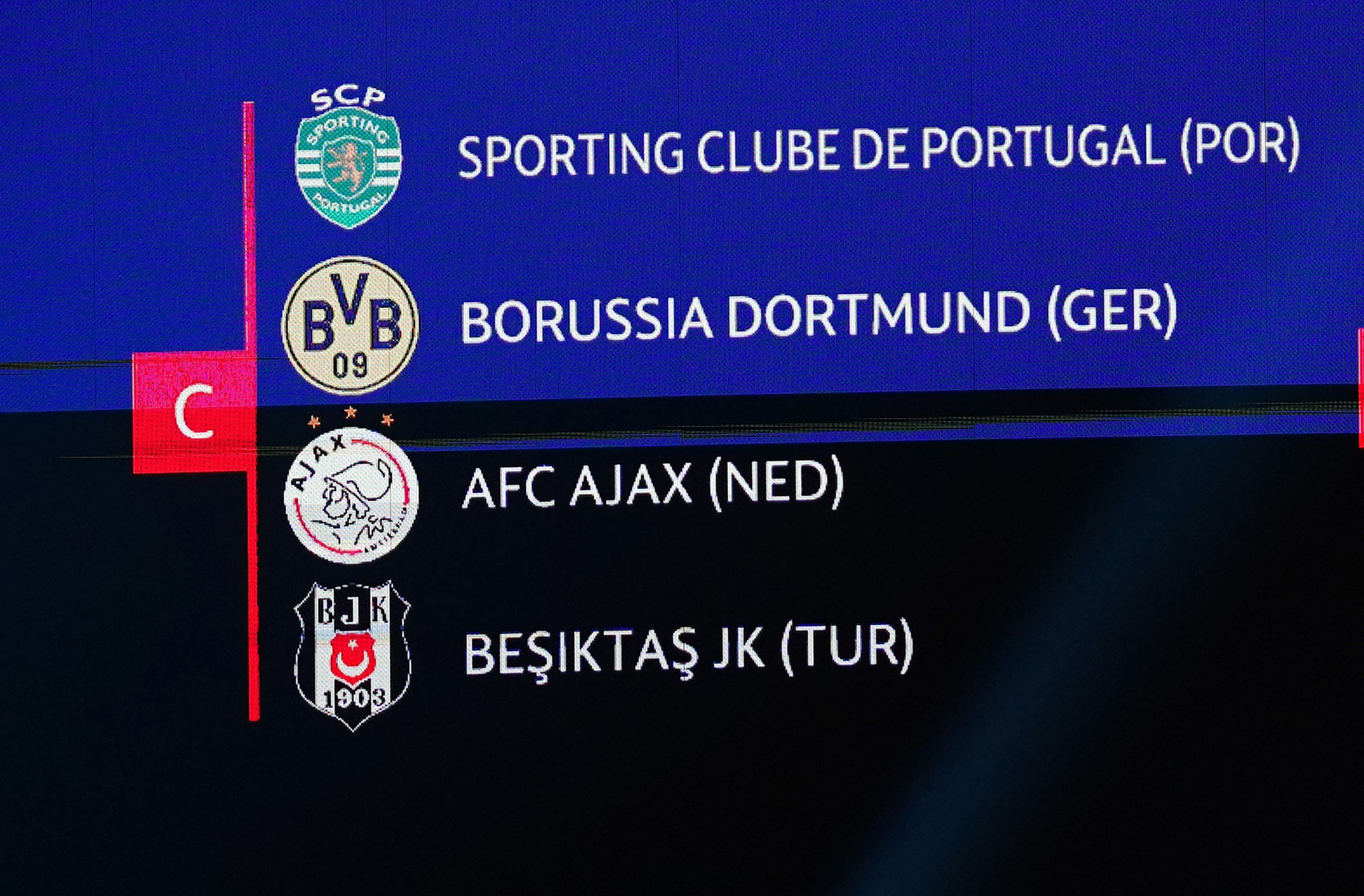 UEFA Şampiyonlar Ligi'nde Beşiktaş'ın rakipleri belli oldu