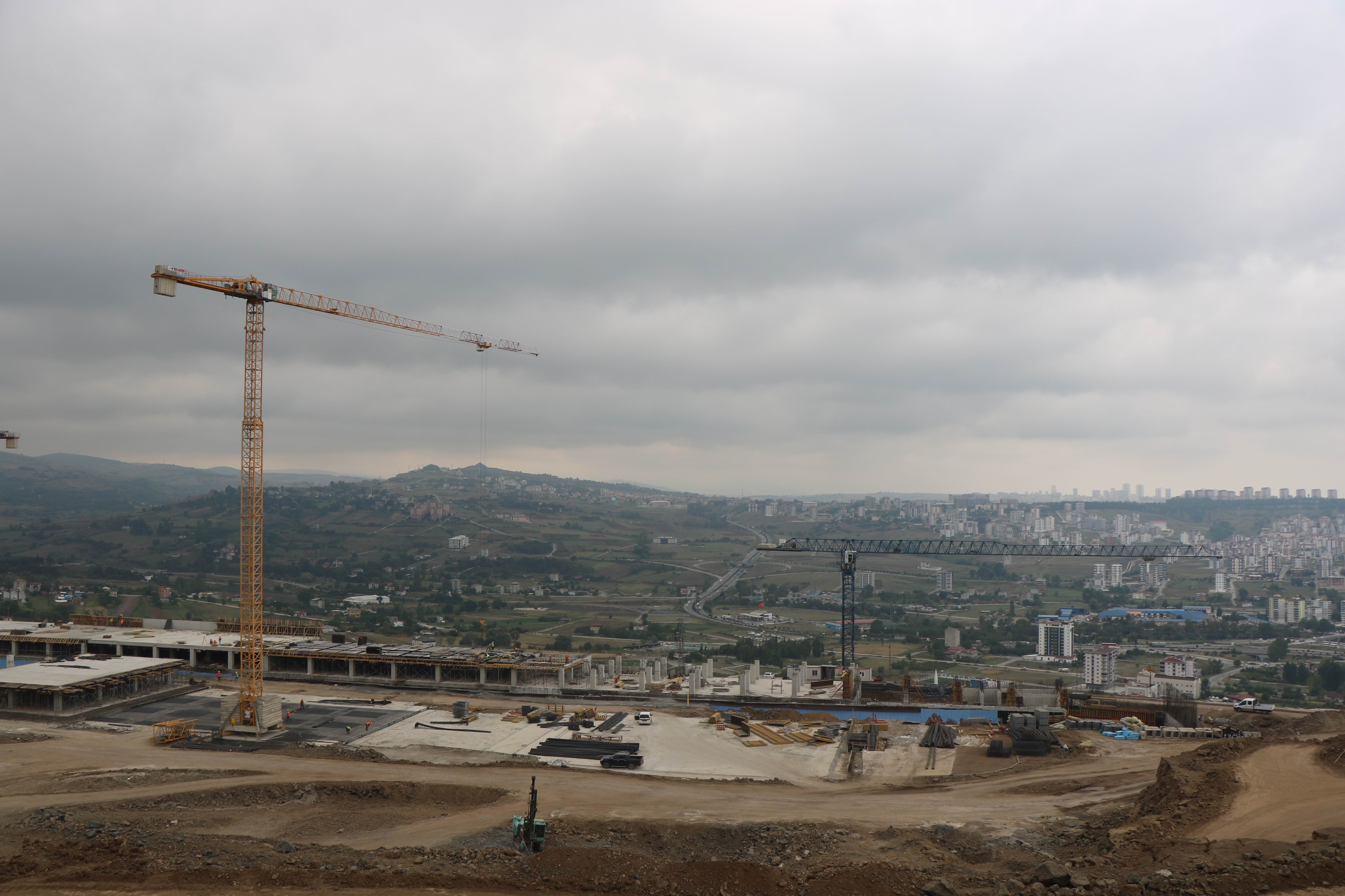 Samsun Şehir Hastanesi filizleniyor