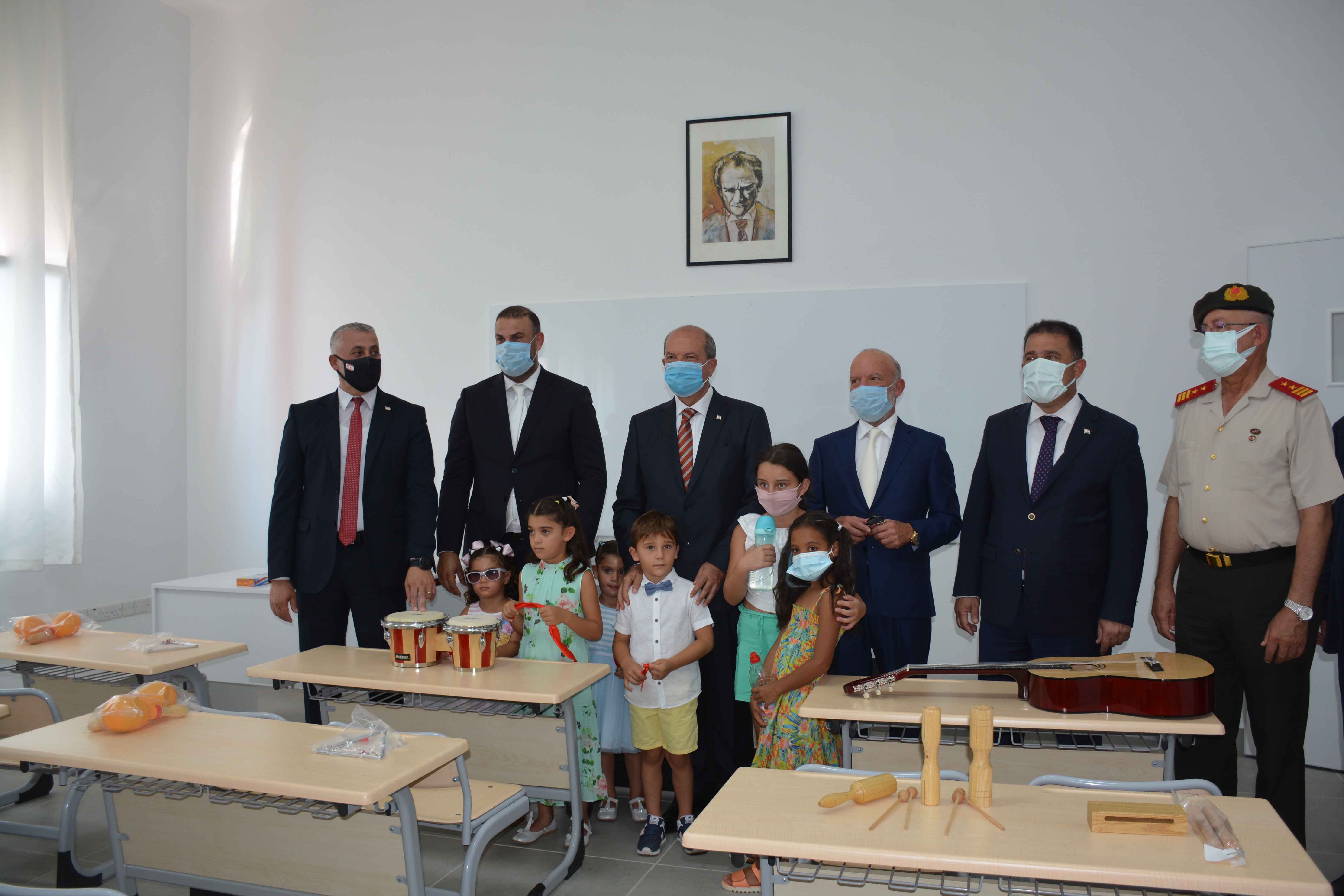 Dr. Suat Günsel Devlet İlkokulu Lefkoşa eğitime açıldı