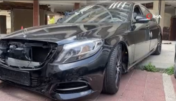 Beşiktaş Başkanı Çebi’nin 3.5 milyon TL değerindeki çalınan aracı bulundu