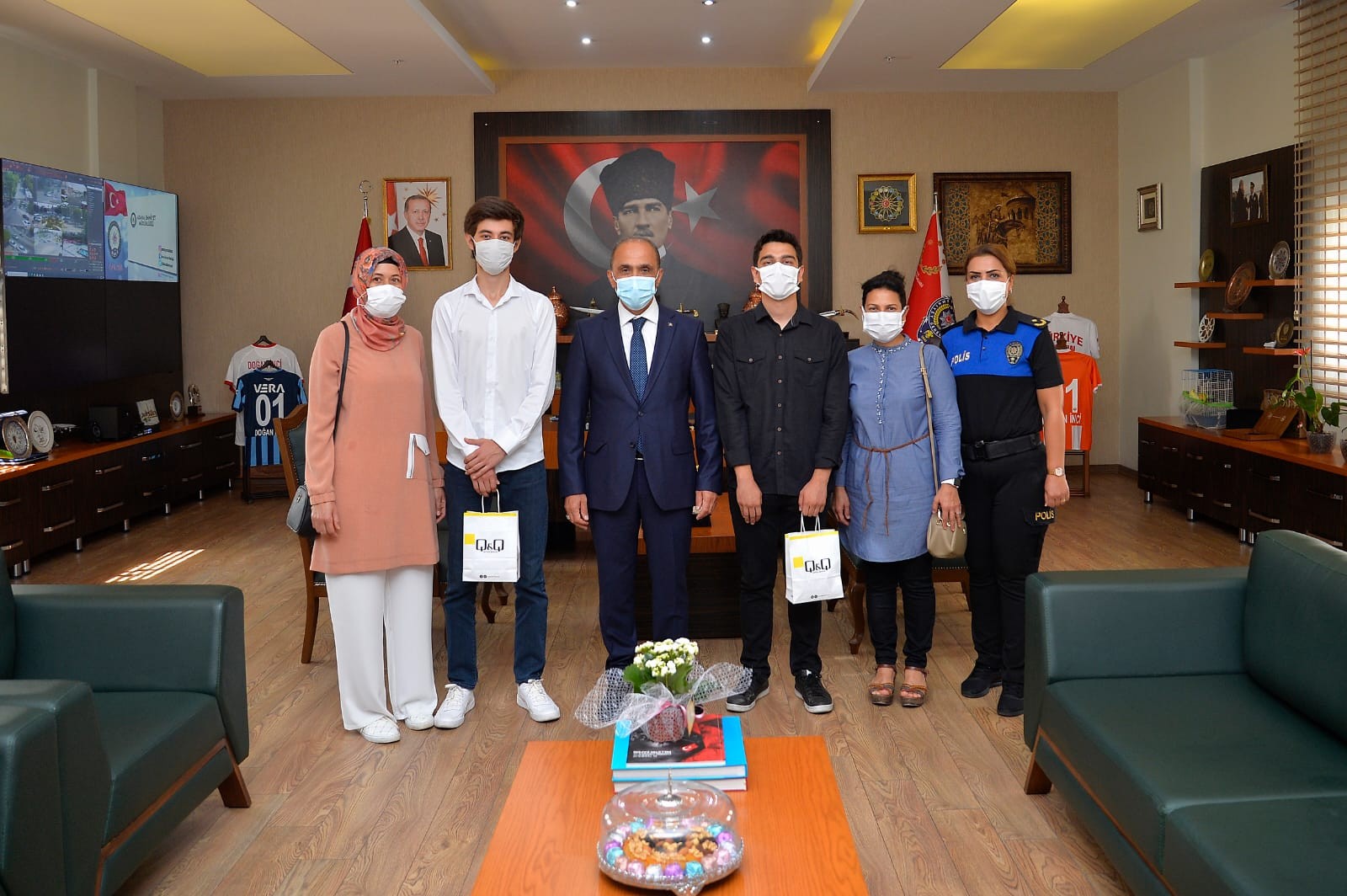 Şehit babasının hayalini gerçekleştirdi