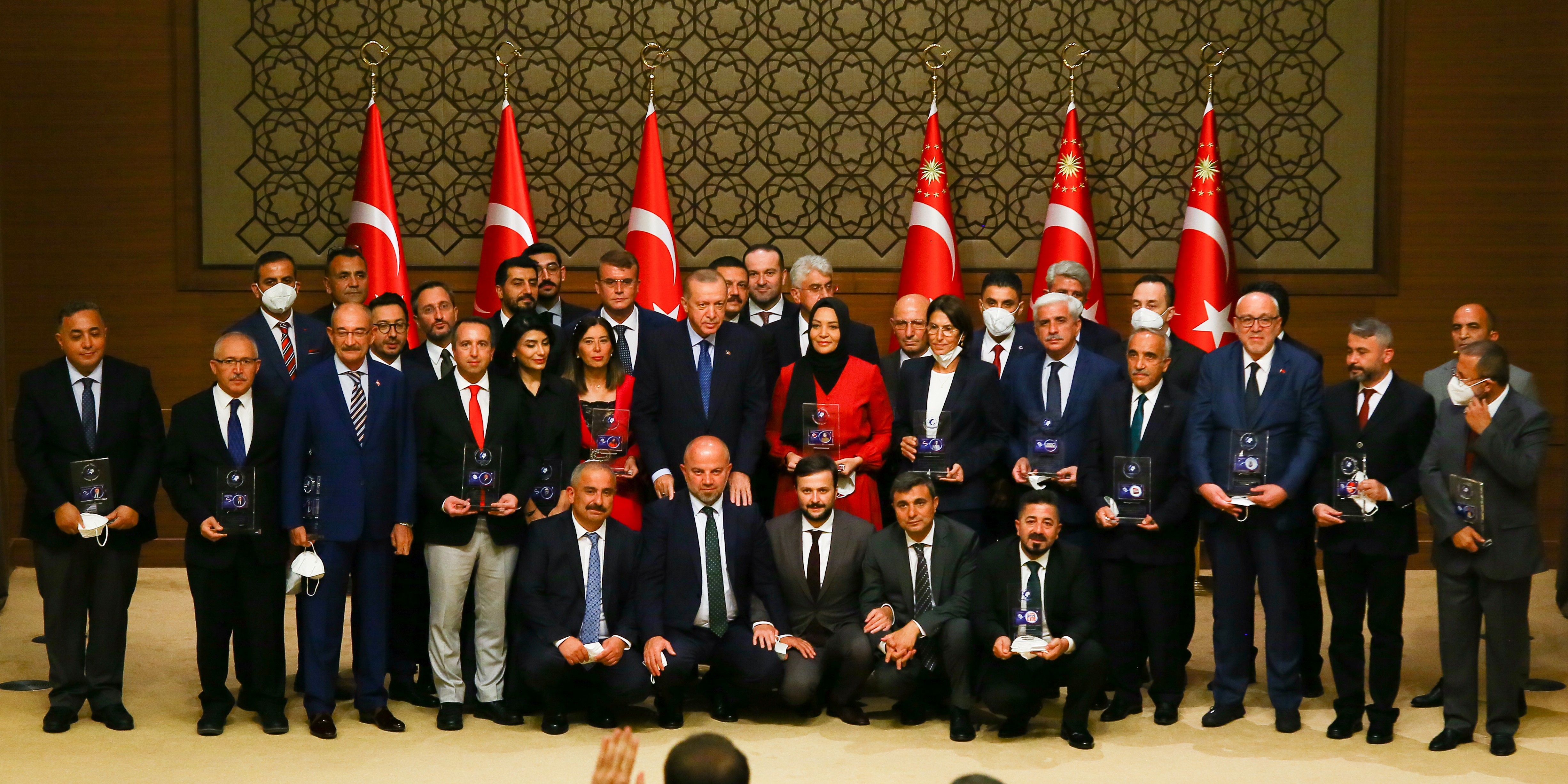Cumhurbaşkanı Erdoğan 6. Anadolu Medya Ödülleri Töreni'nde konuştu
