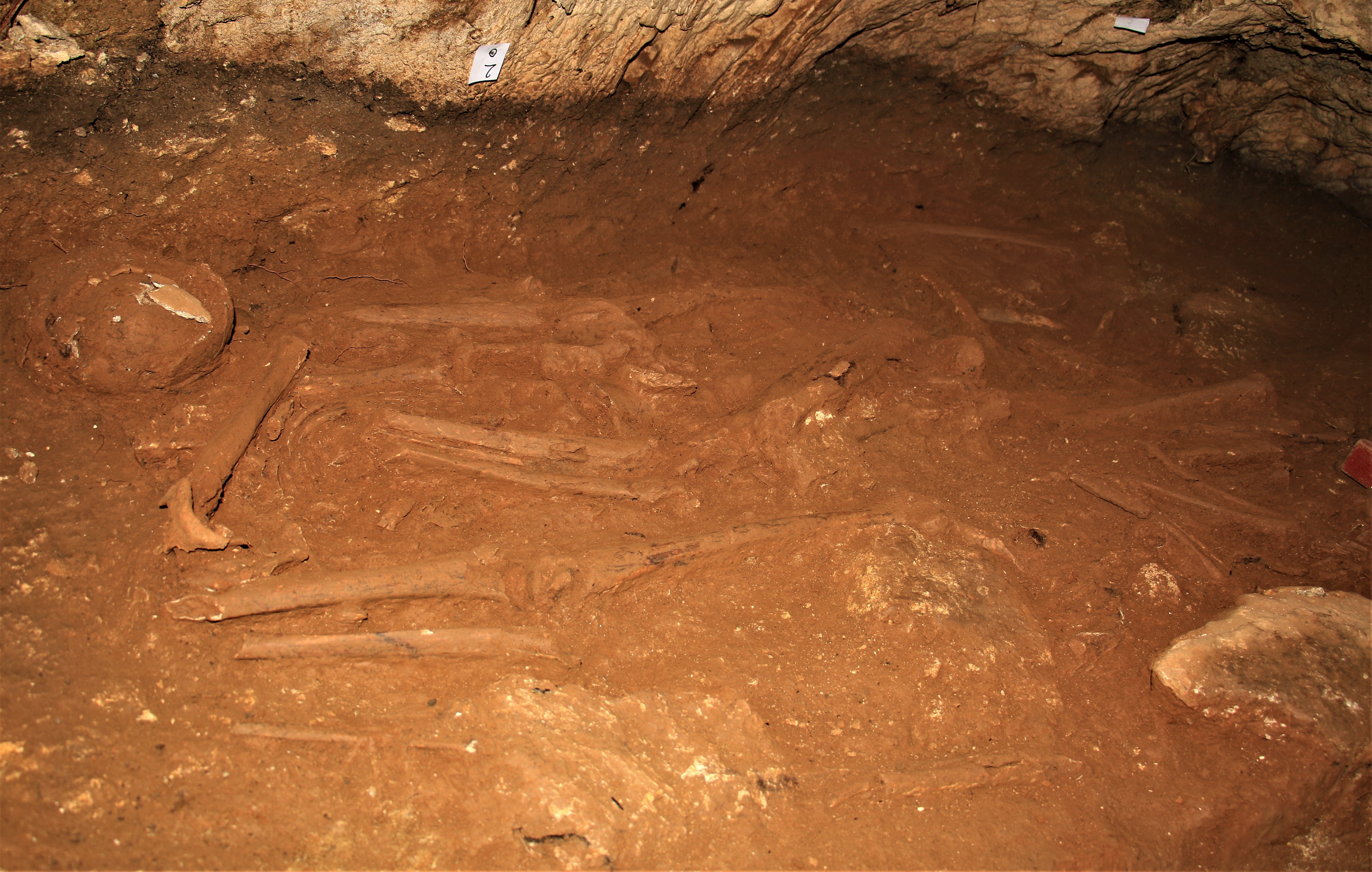 Antik kent Anemurium’da bir mezarda 2 bin yıllık 4 insan iskeleti bulundu