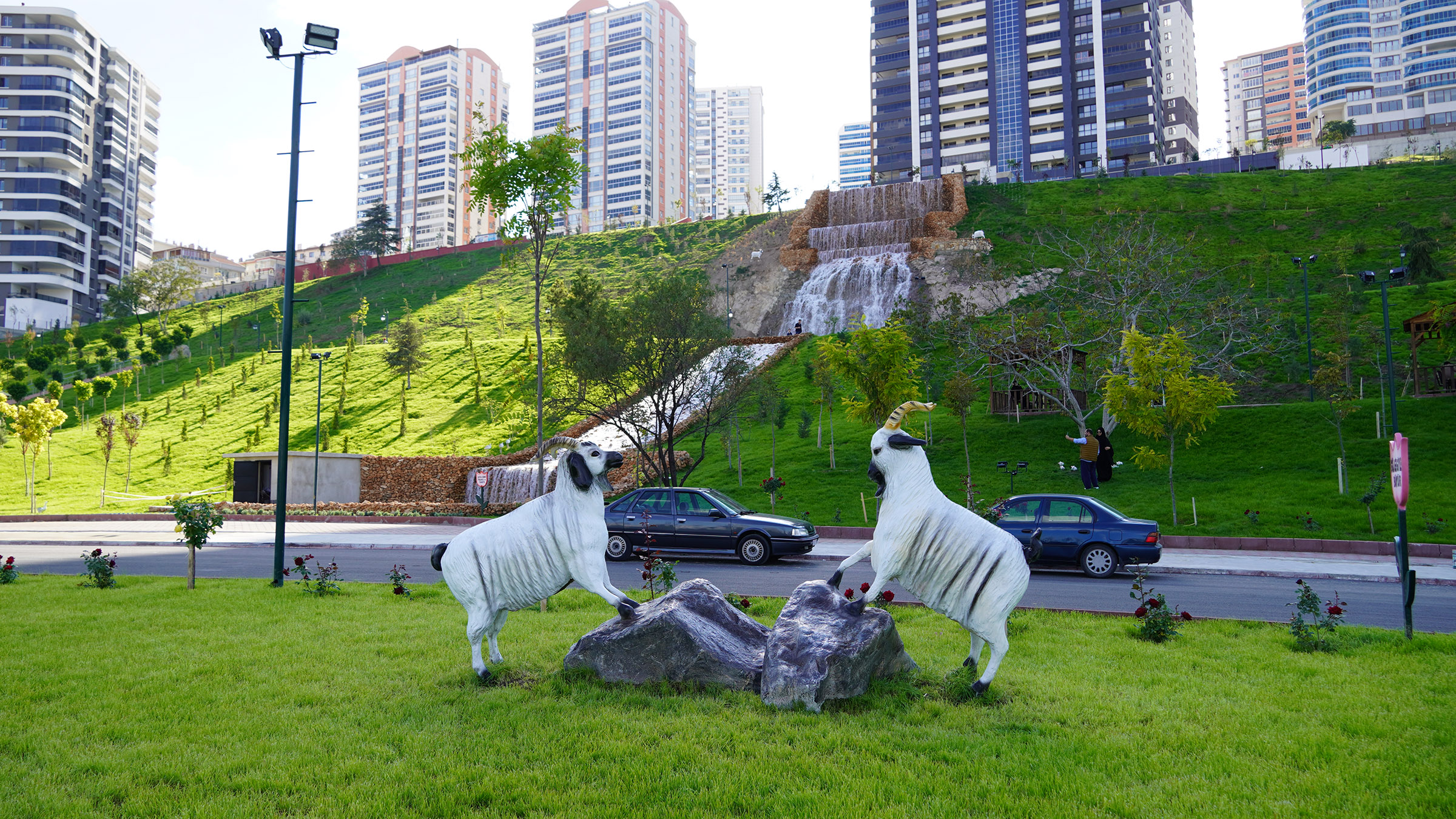 Keçiören’deki Nursultan Nazarbayev Parkı’nın yapımı tamamlandı