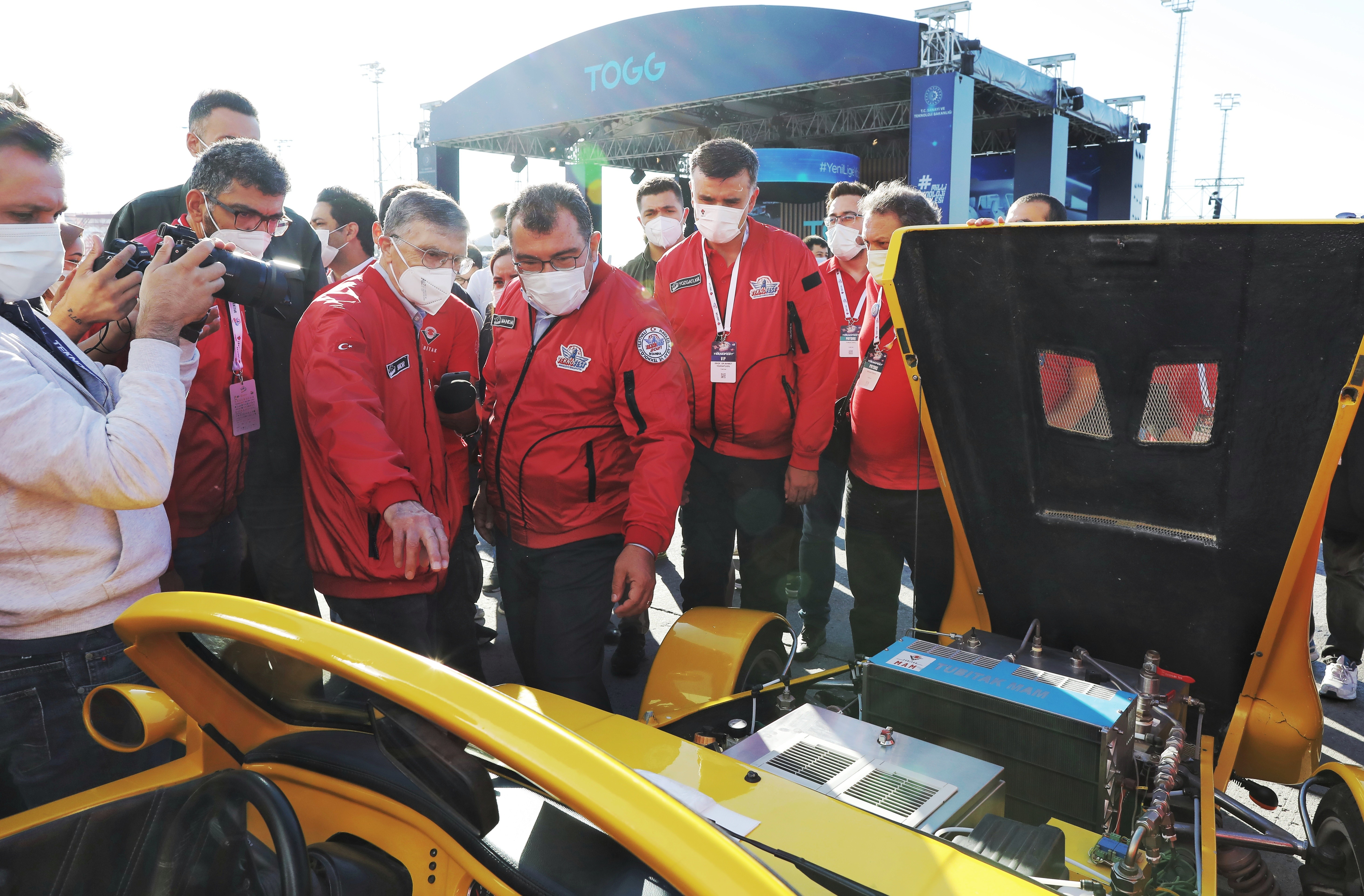 Prof. Dr. Sancar, TOGG’un direksiyonuna geçti