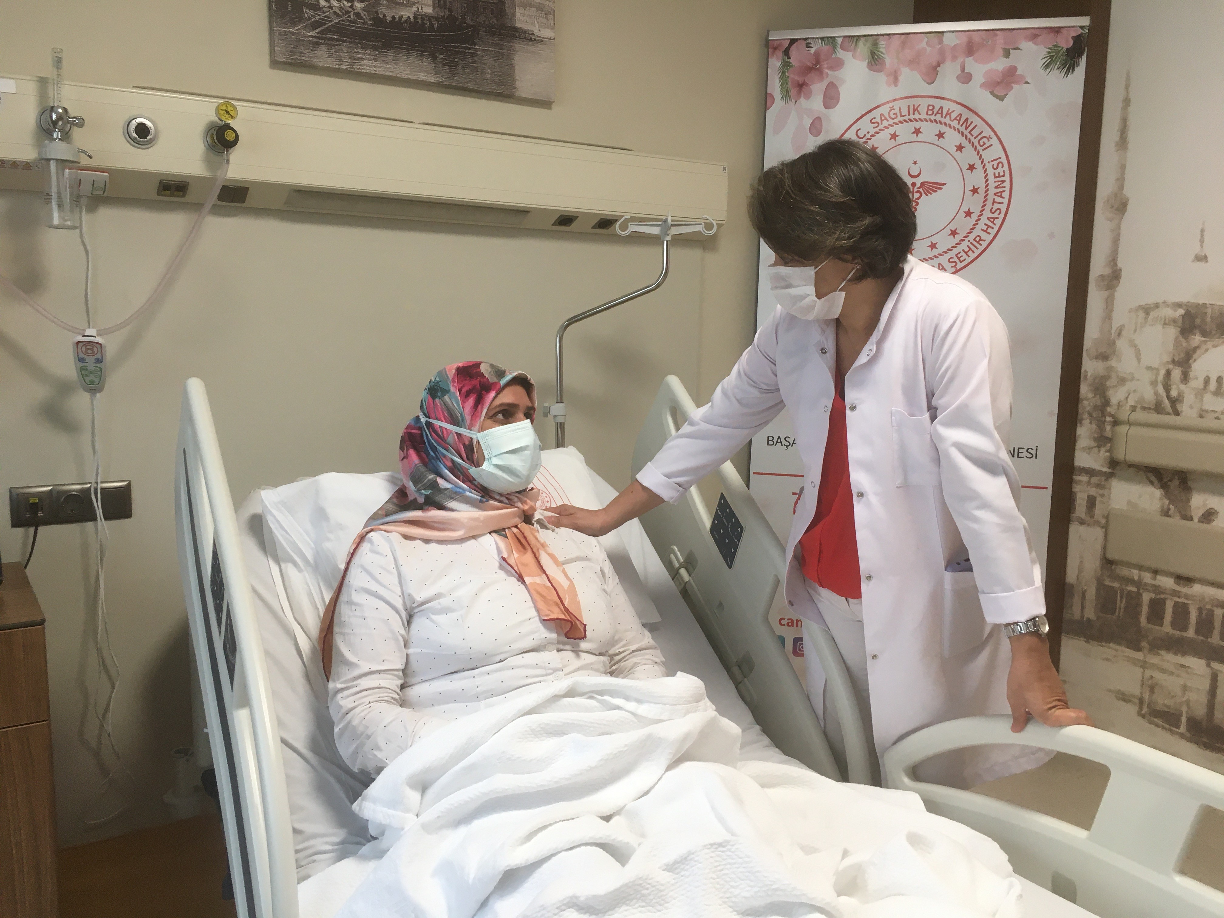 'Hem kanseri hem korona virüsü yendi: 'Ben bu hastalığı yeneceğim dedim'