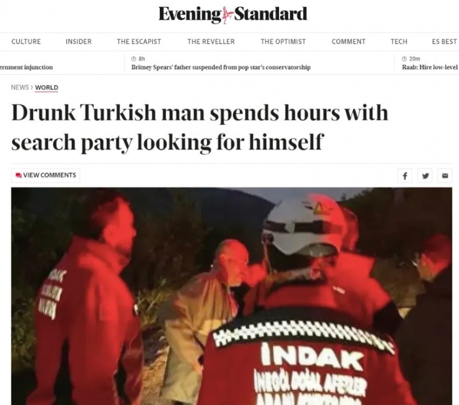 Bursa'da kendini arayan adam dünya gündeminde