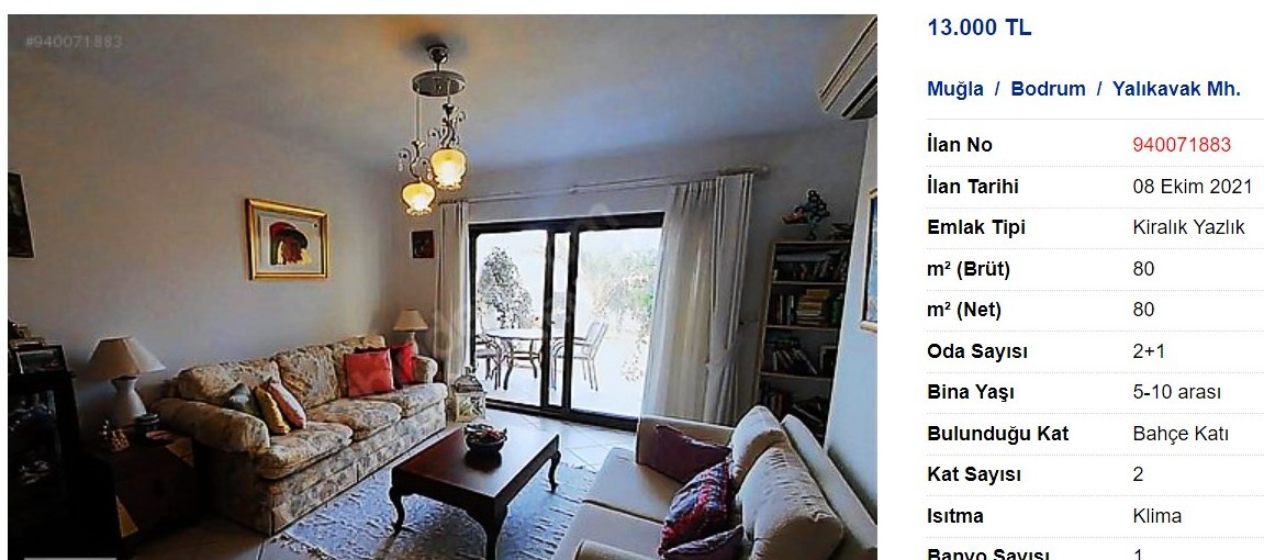 Bodrum’da fahiş ev fiyatları bu kadarına da pes dedirtti