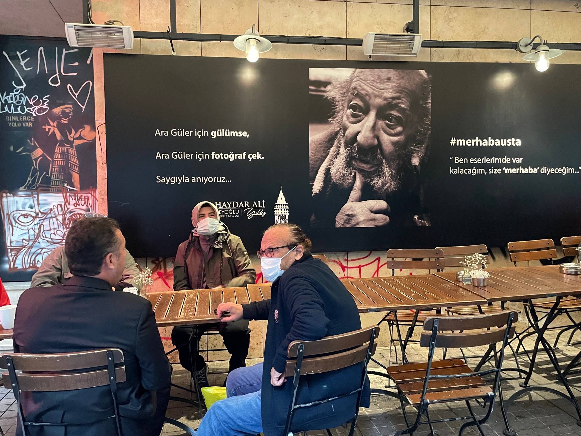 Ara Güler vefatının 3’üncü yılında Beyoğlu’nda anıldı