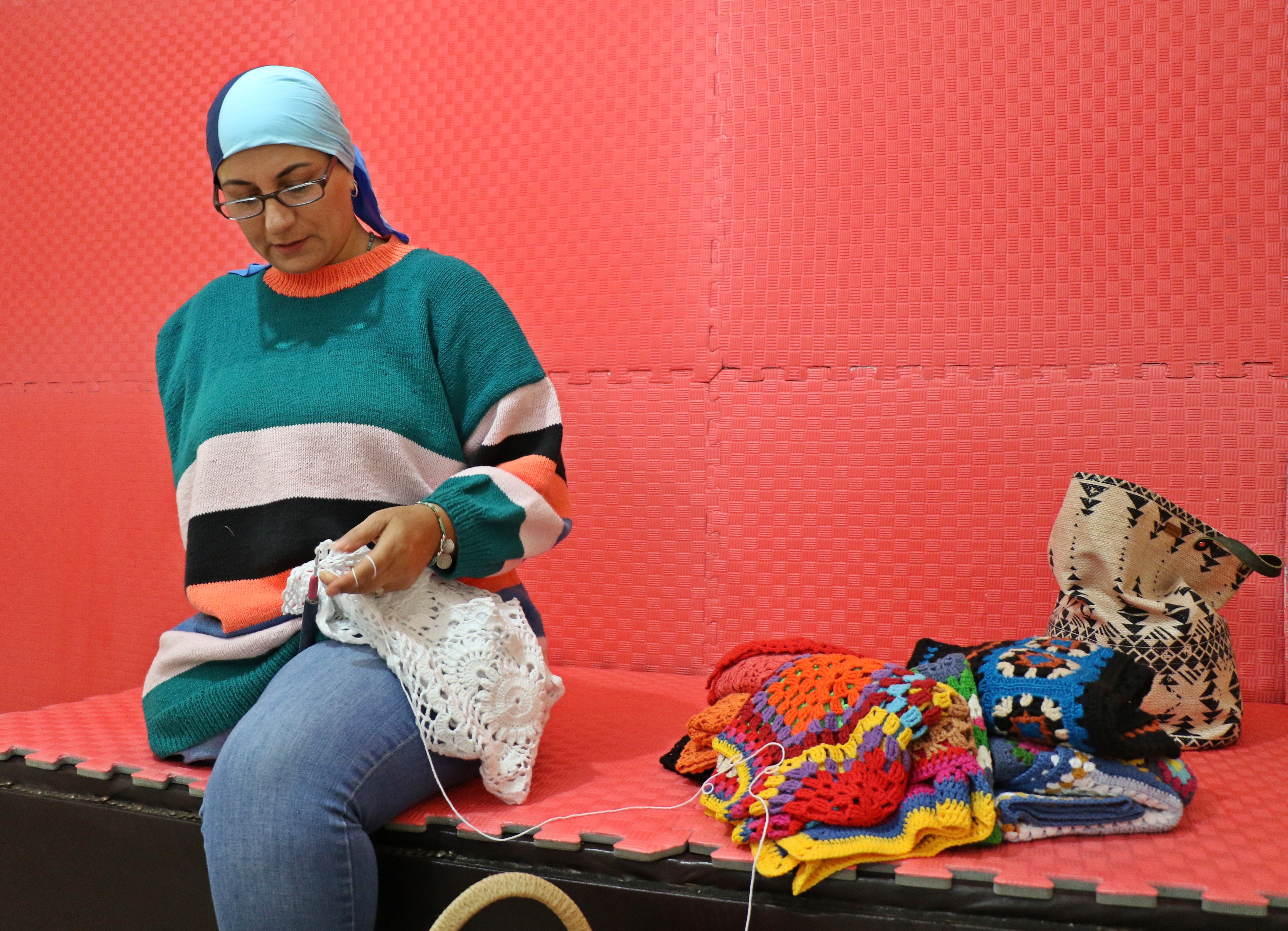 45 saniyeye tüm acılarını sığdırdı, şimdi ise attığı bir ilmek bin oluyor