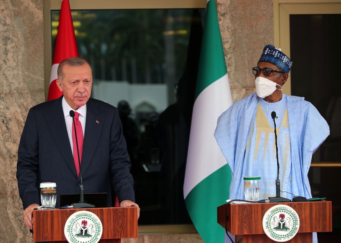 Erdoğan: 'Nijerya ile askeri savunma ve güvenlik konularında işbirliğimizi güçlendiriyoruz'