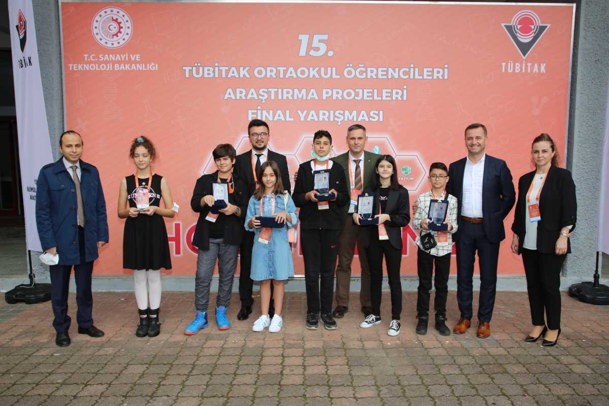 Geleceğin bilim insanları TÜBİTAK ödülleri ile buluştu