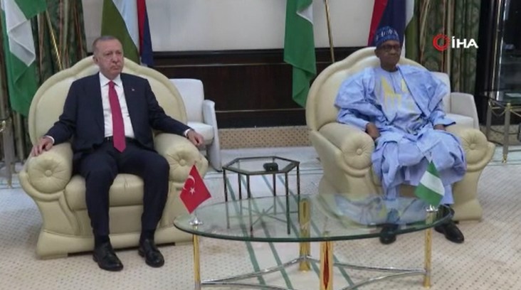 Cumhurbaşkanı Erdoğan, Nijerya Devlet Başkanı Buhari ile görüştü