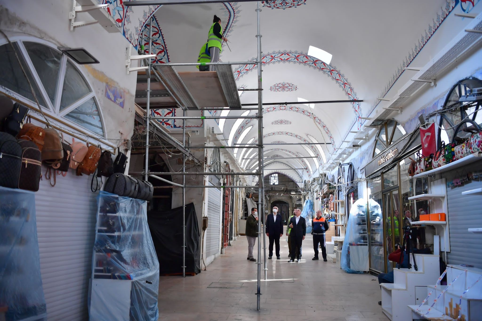 560 yıllık Kapalıçarşı'da 150 yılın en kapsamlı restorasyonu yapılıyor