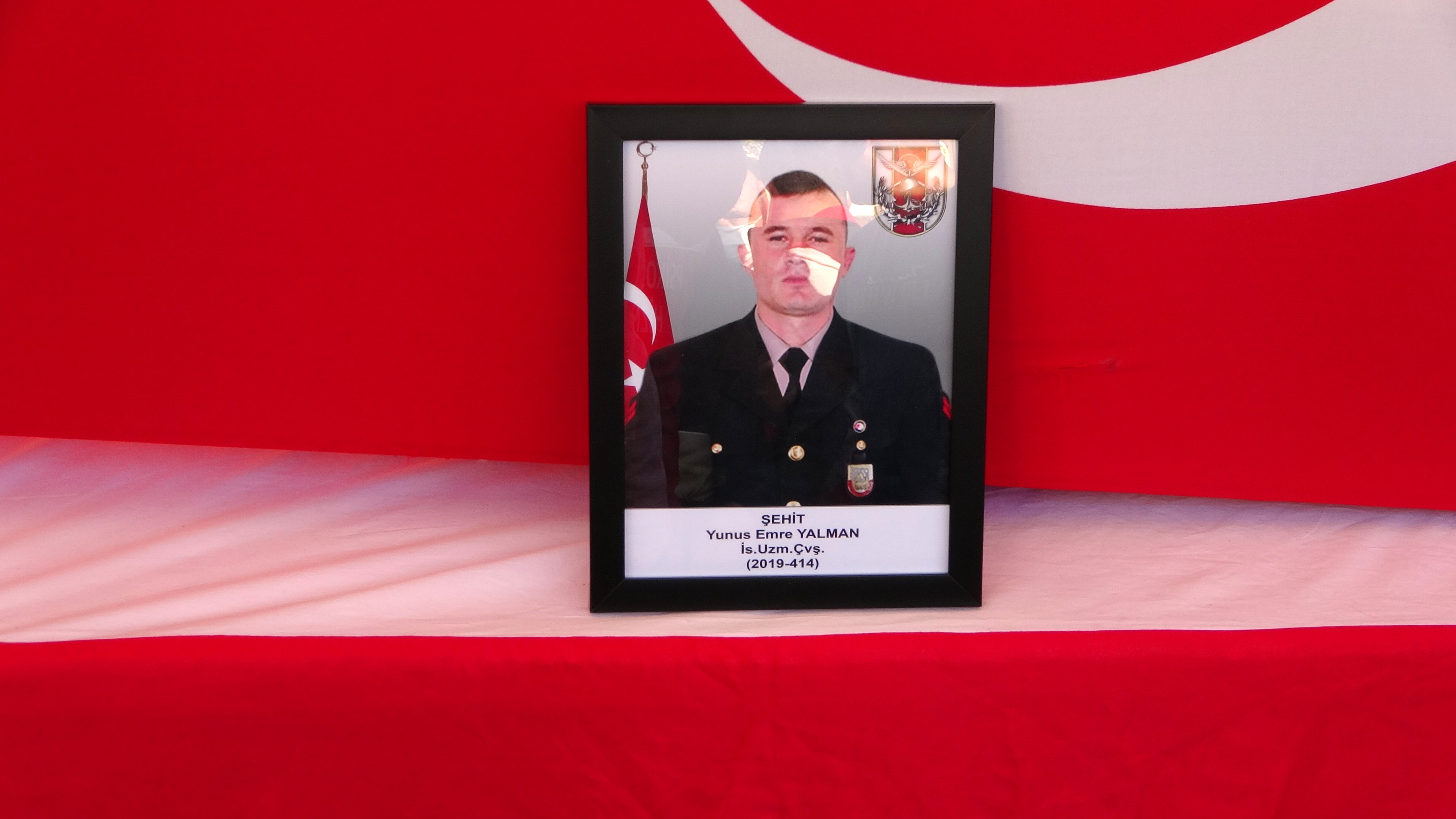 Pençe-Yıldırım şehidi Yunus Emre Yalman, son yolculuğuna uğurlanıyor