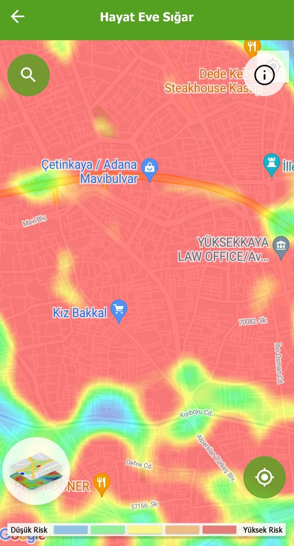 Adana’nın risk haritası yeniden kızardı